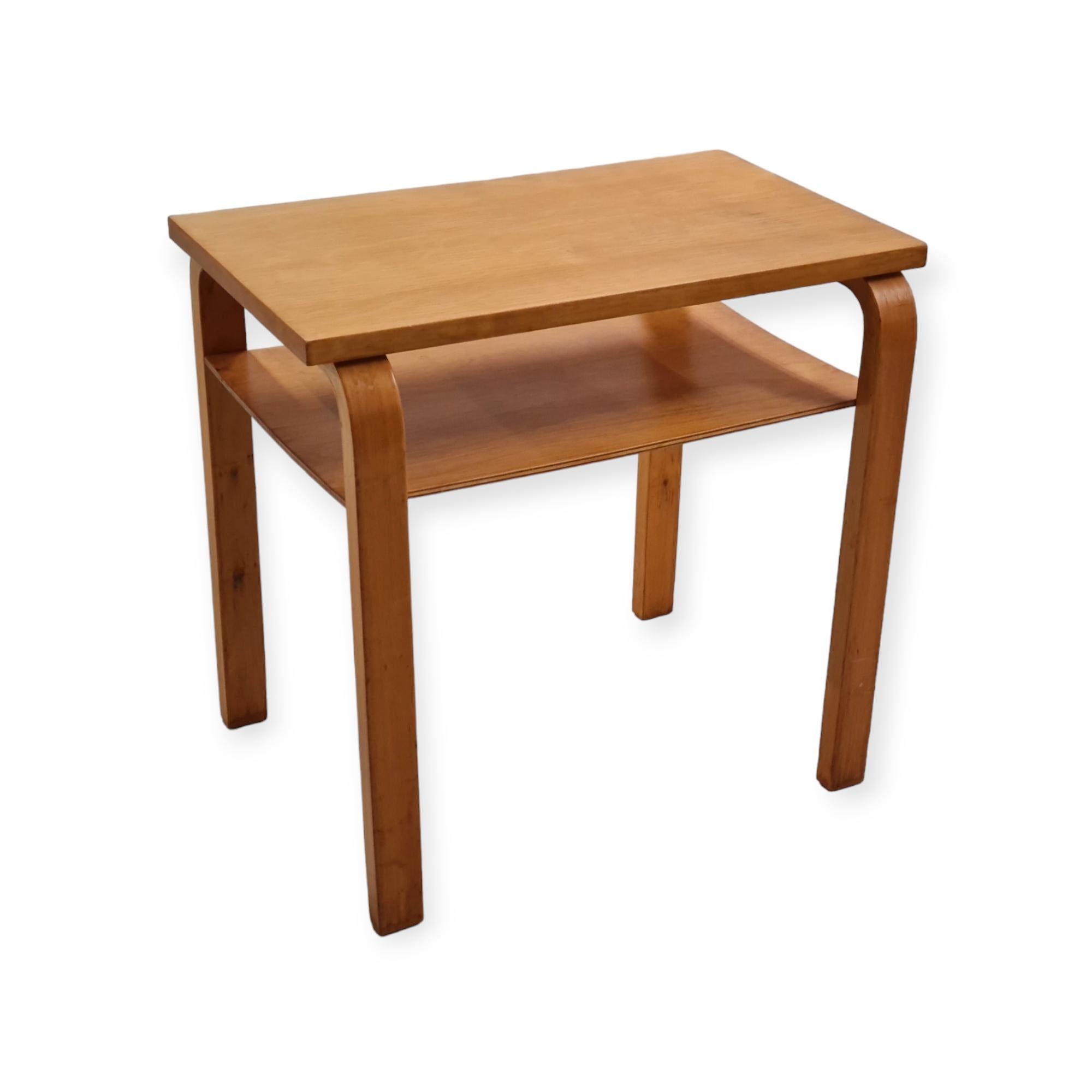 Alvar Aalto Side Table Model A 86 for Artek, 1930s For Sale 2