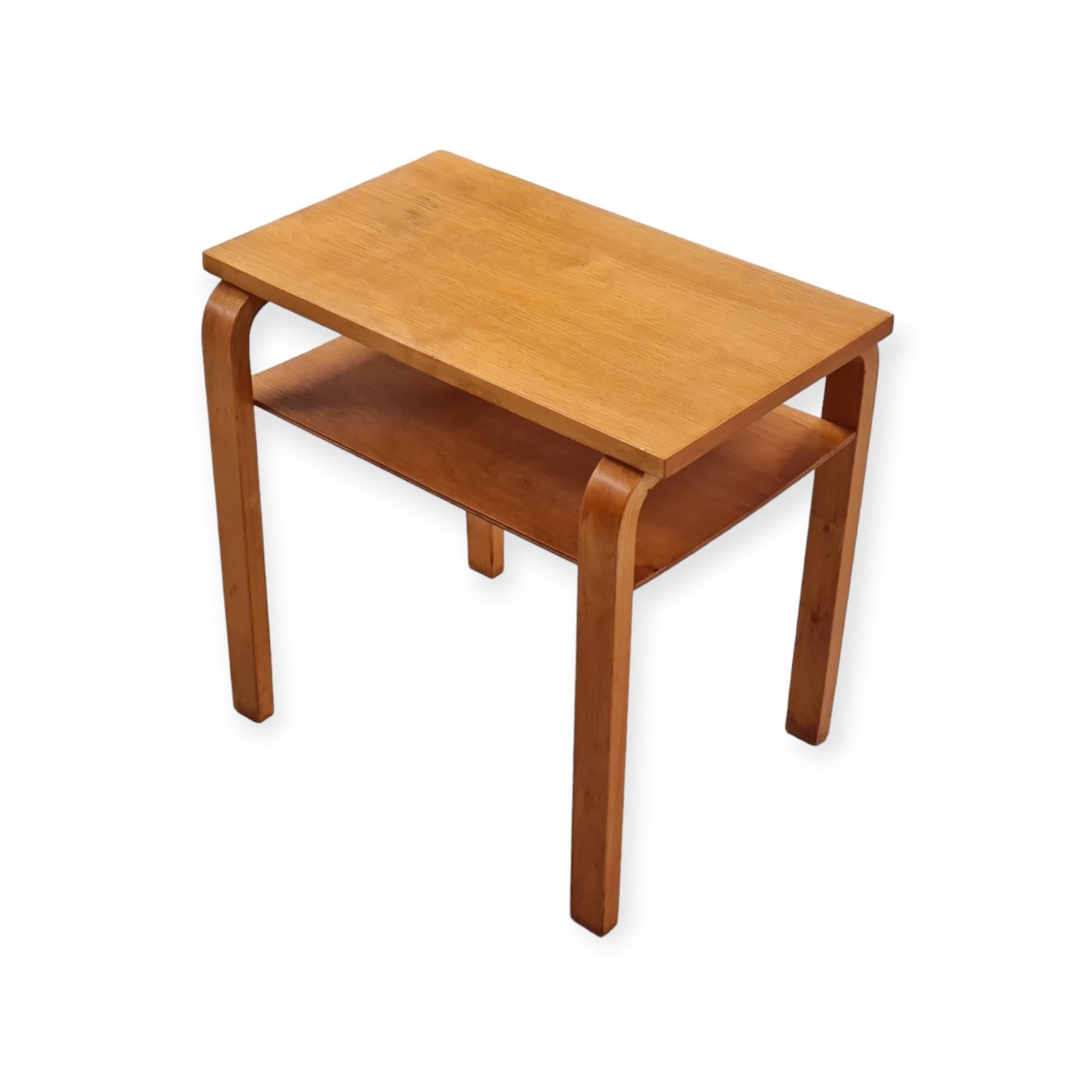 Alvar Aalto Side Table Model A 86 for Artek, 1930s For Sale 9