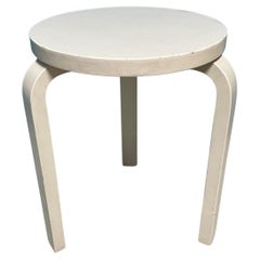 Retro Alvar Aalto Stool 60, 1960's, Artek Finland