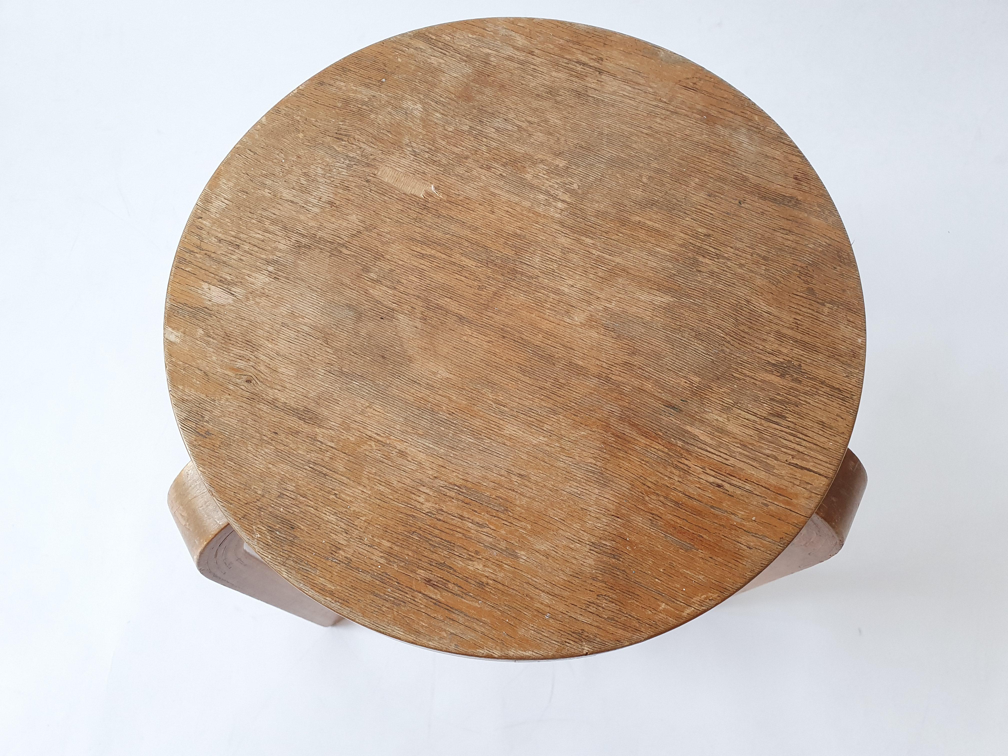 Alvar Aalto Taburete 60 de Artek en los años 1940-50 en venta 3