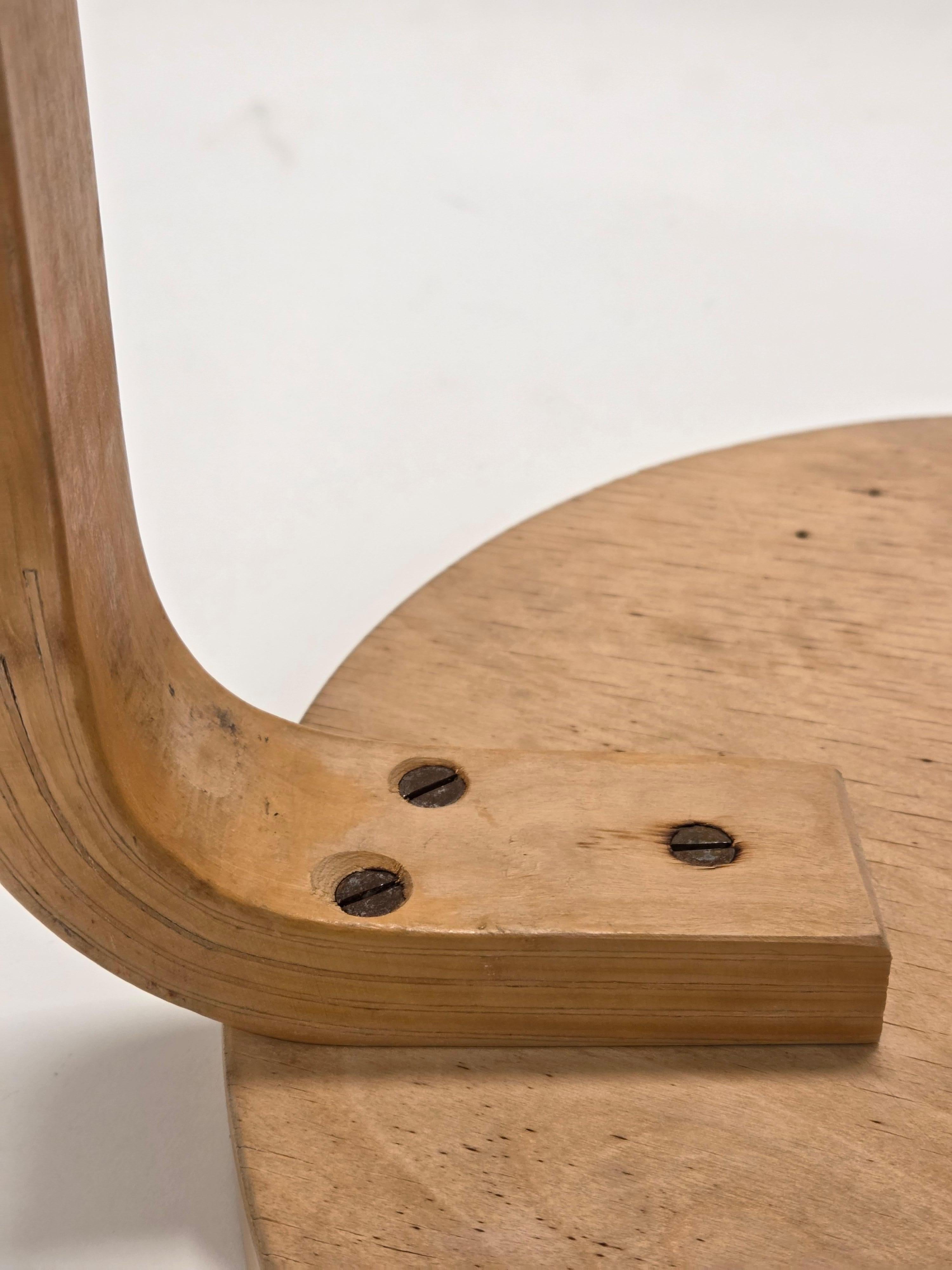 Alvar Aalto Stool 60 by Artek in 1960s For Sale 5