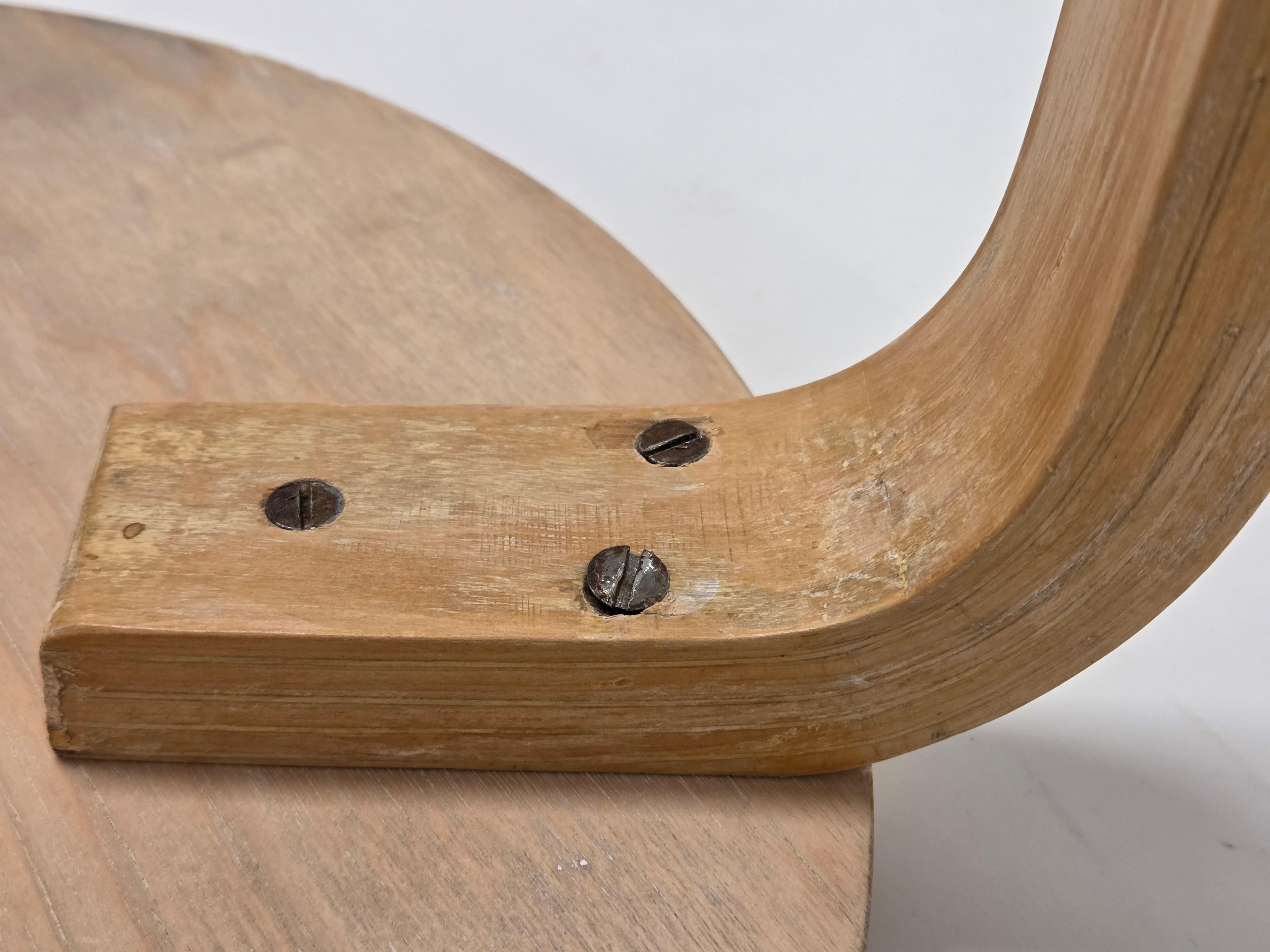 Alvar Aalto Stool 60 by Artek in 1960s For Sale 5