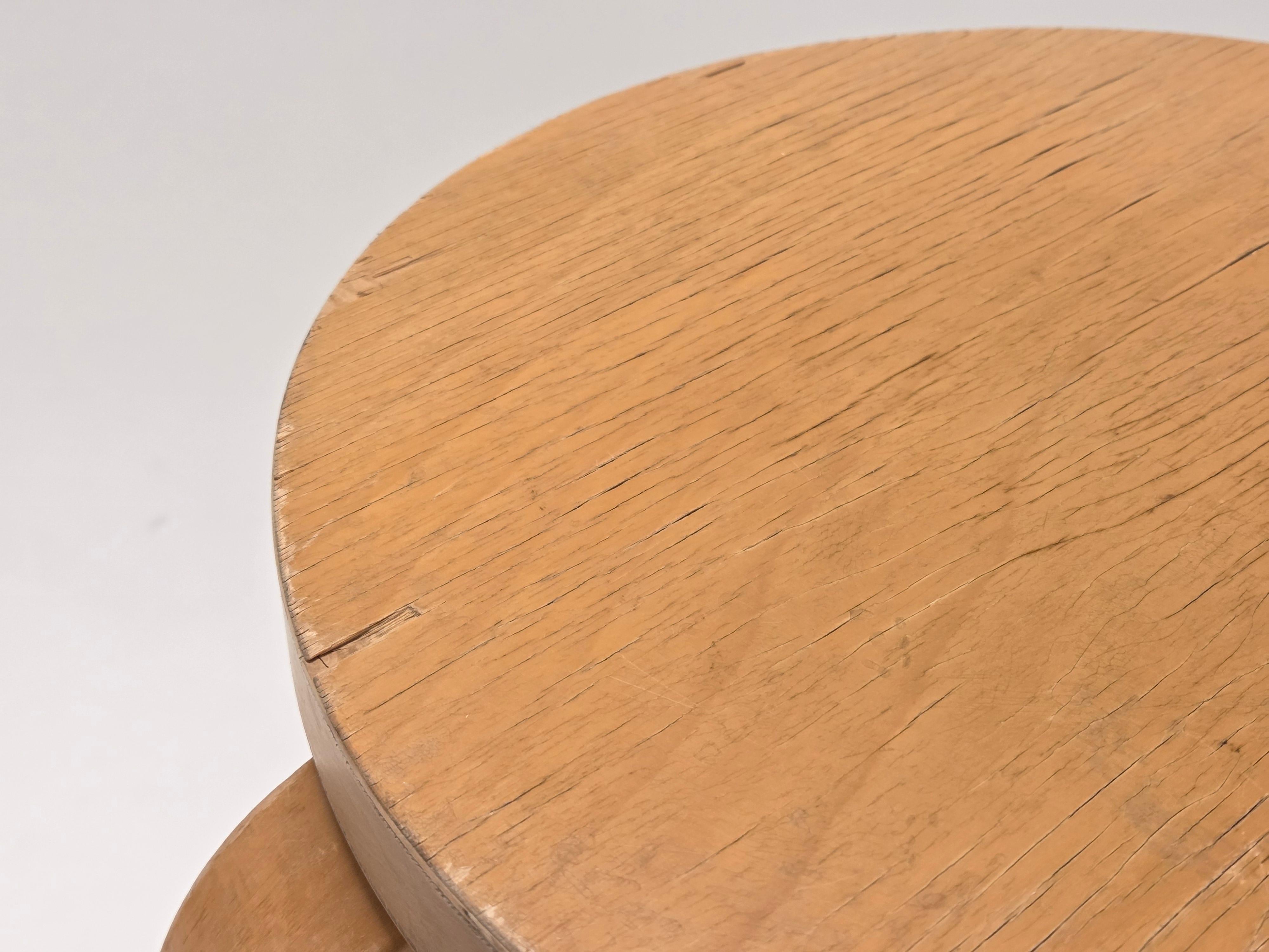 Alvar Aalto Stool 60 by Artek in 1960s In Good Condition For Sale In Espoo, FI