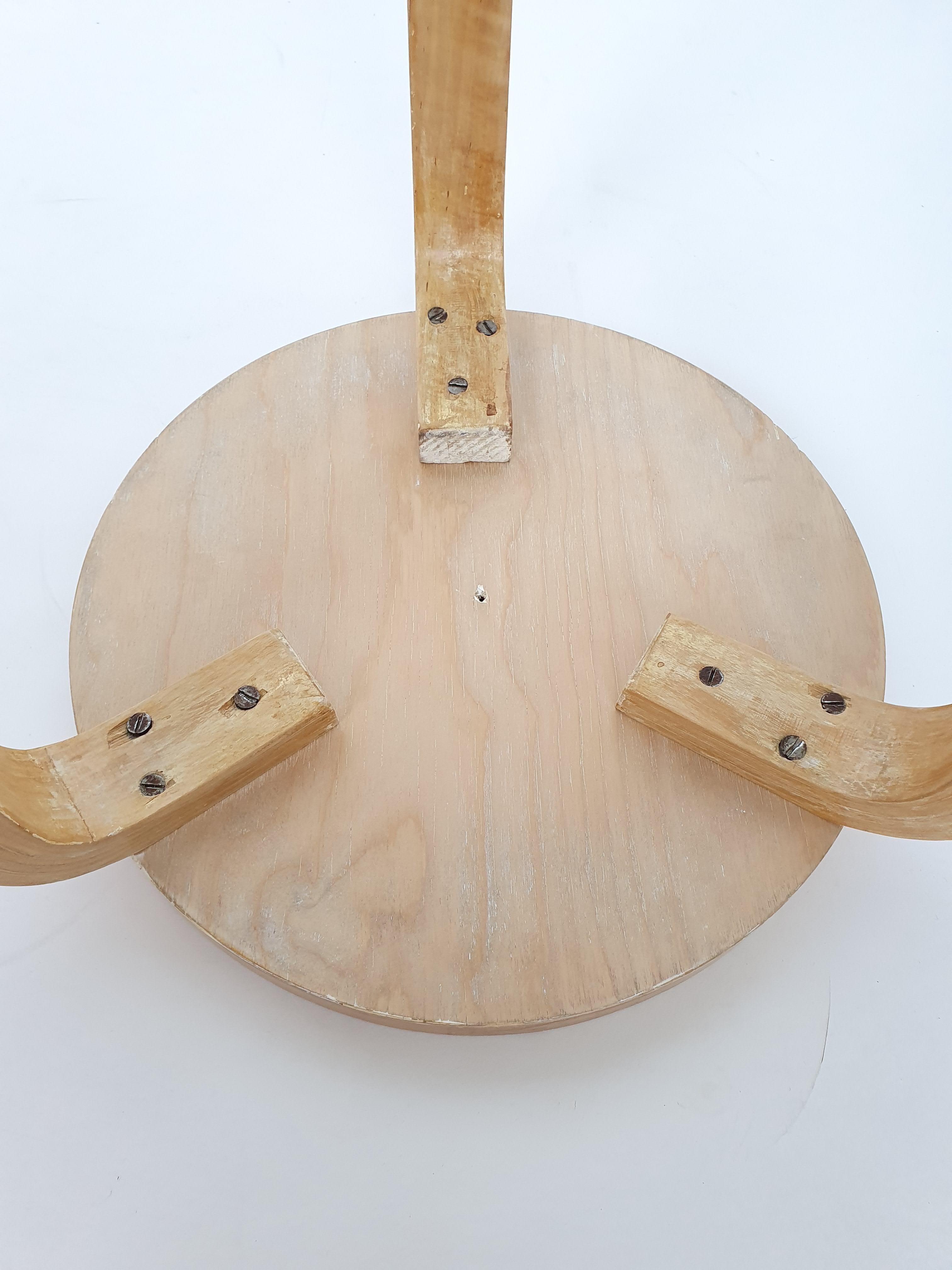 Alvar Aalto+Aalto Tabouret 60 par Artek en 1960 en vente 2