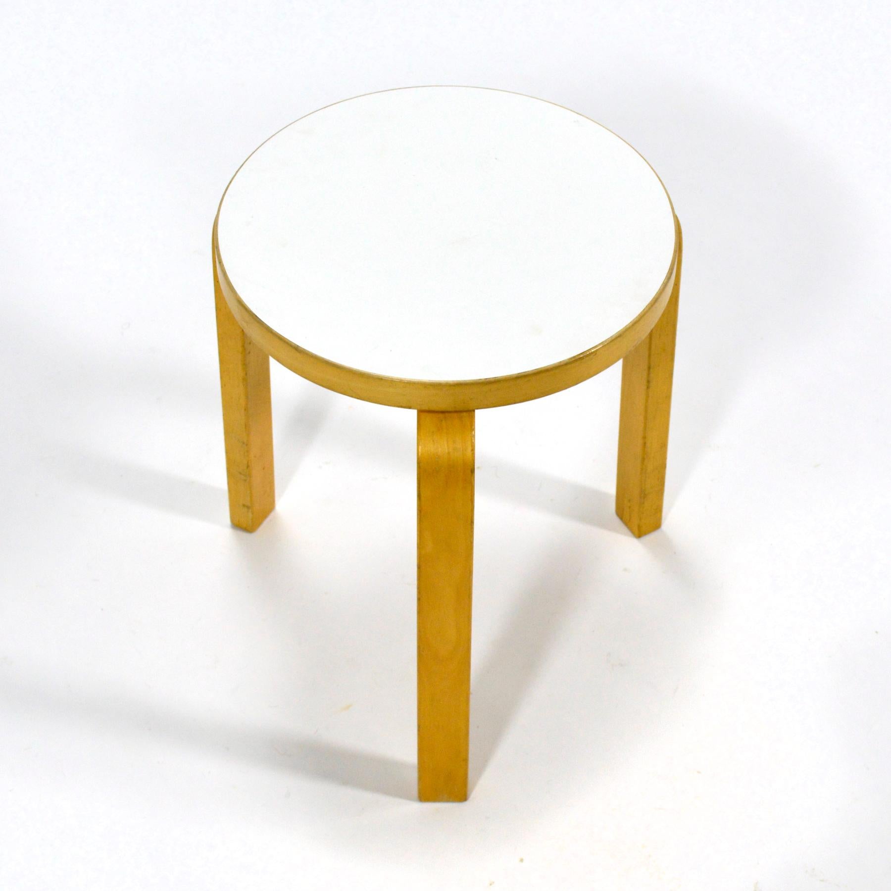 Laminate Alvar Aalto Stool 60