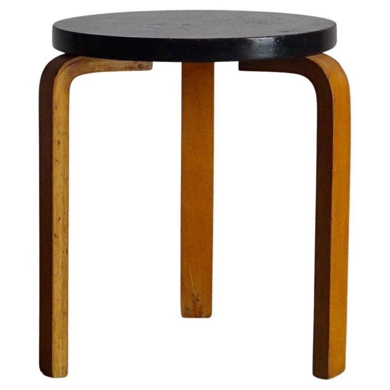Alvar Aalto Stool 60 For Sale at 1stDibs