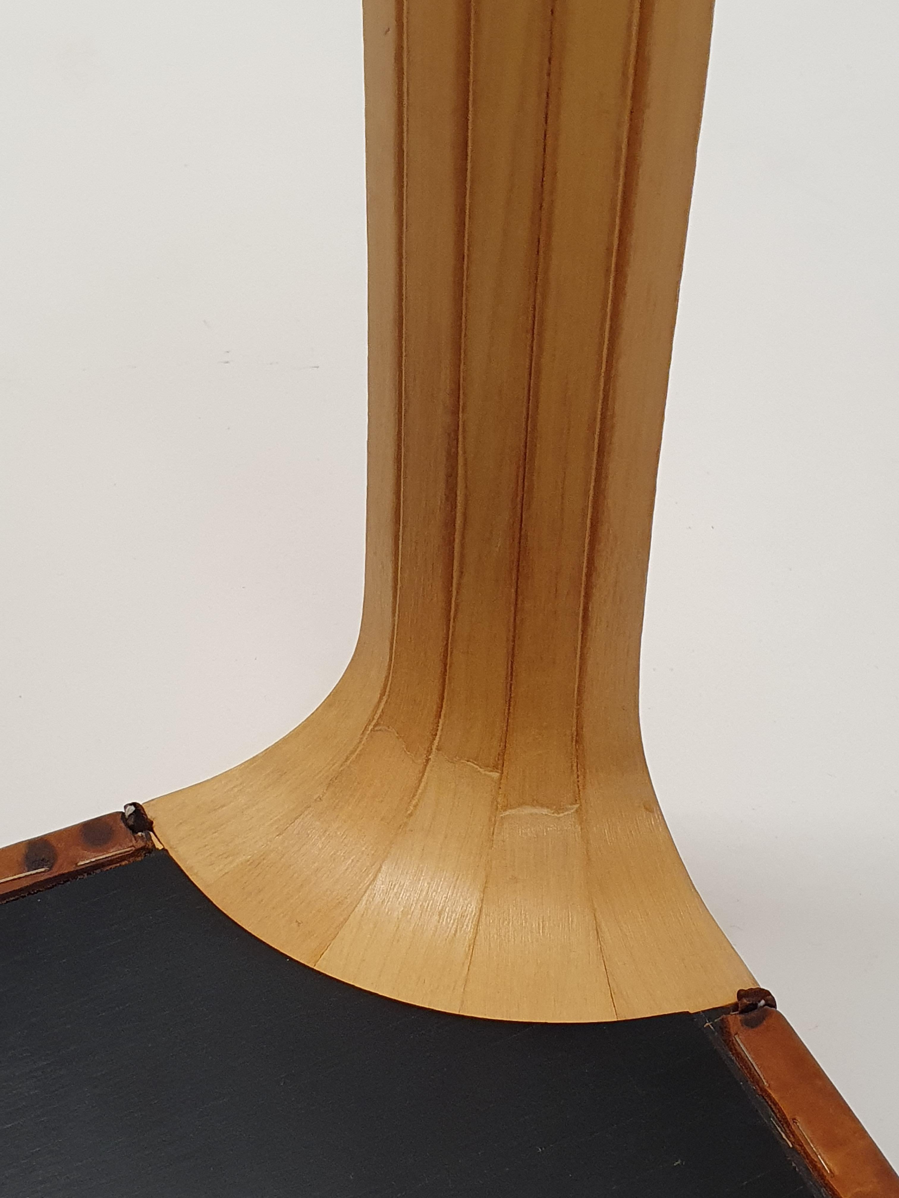 Alvar Aalto+Aalto Tabouret Artek X601 Cuir en vente 7