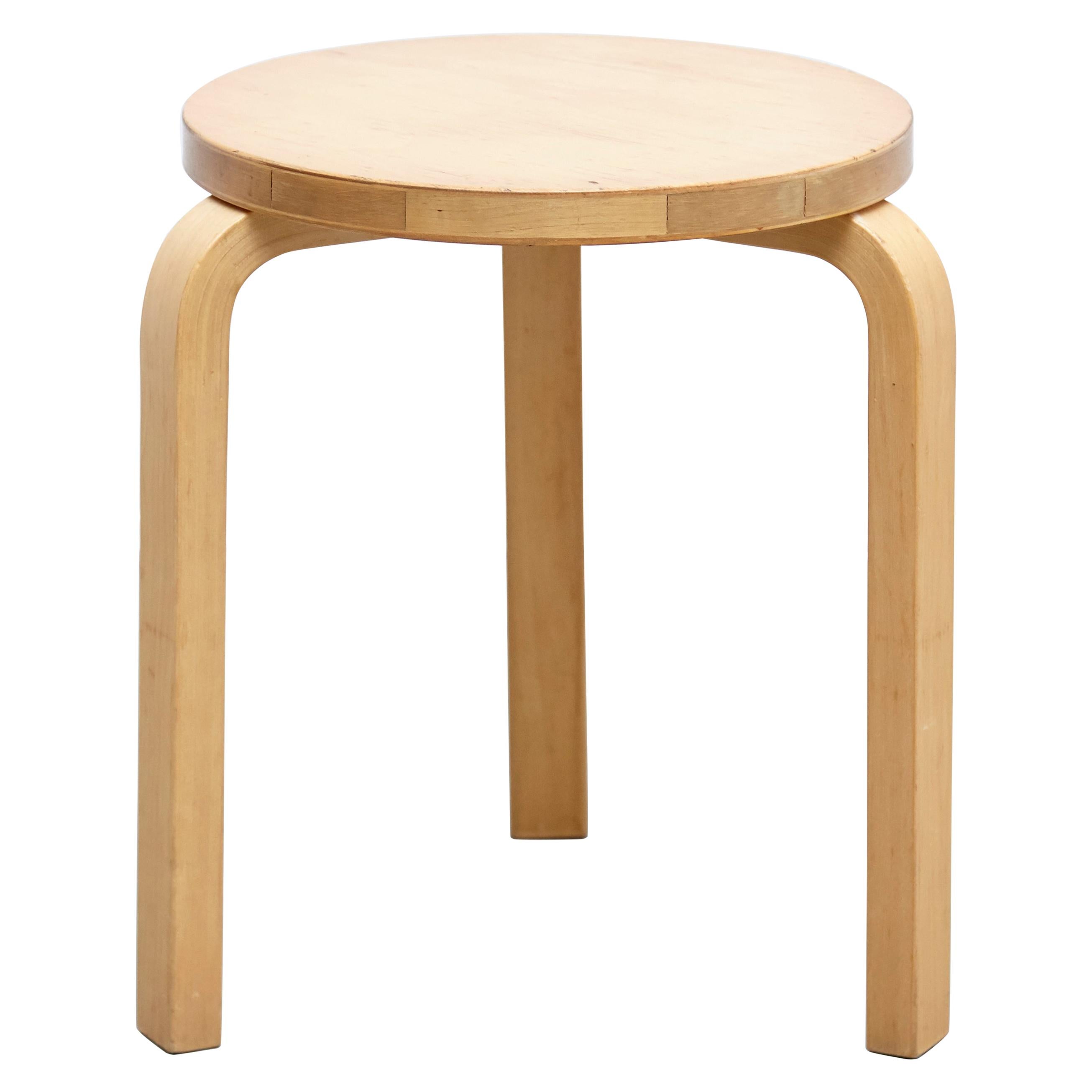 Alvar Aalto Stool, circa 1960