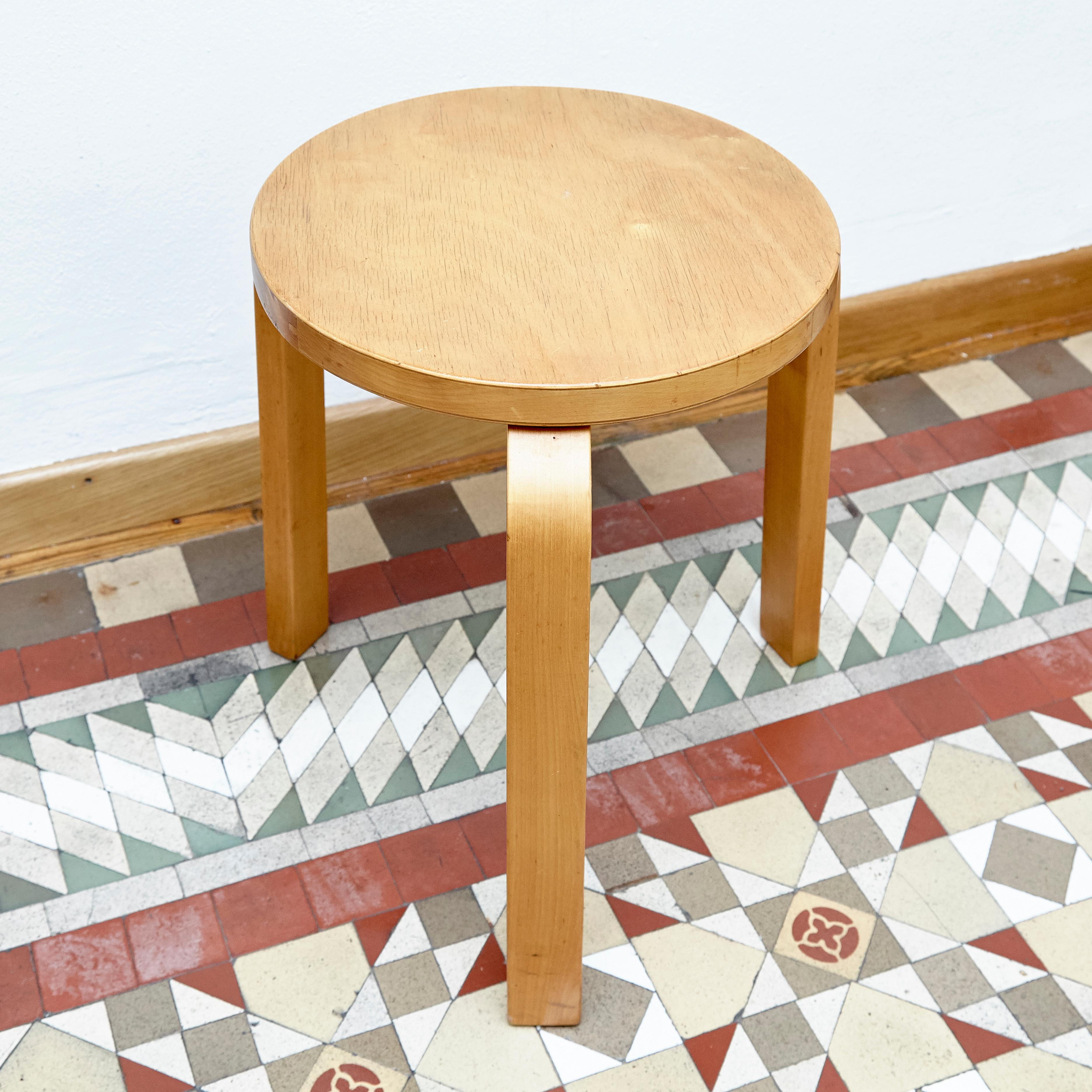 artek classic bentwood stool