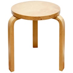 Alvar Aalto, Mid Century Modern, Artek Bentwood Stool, circa 1960