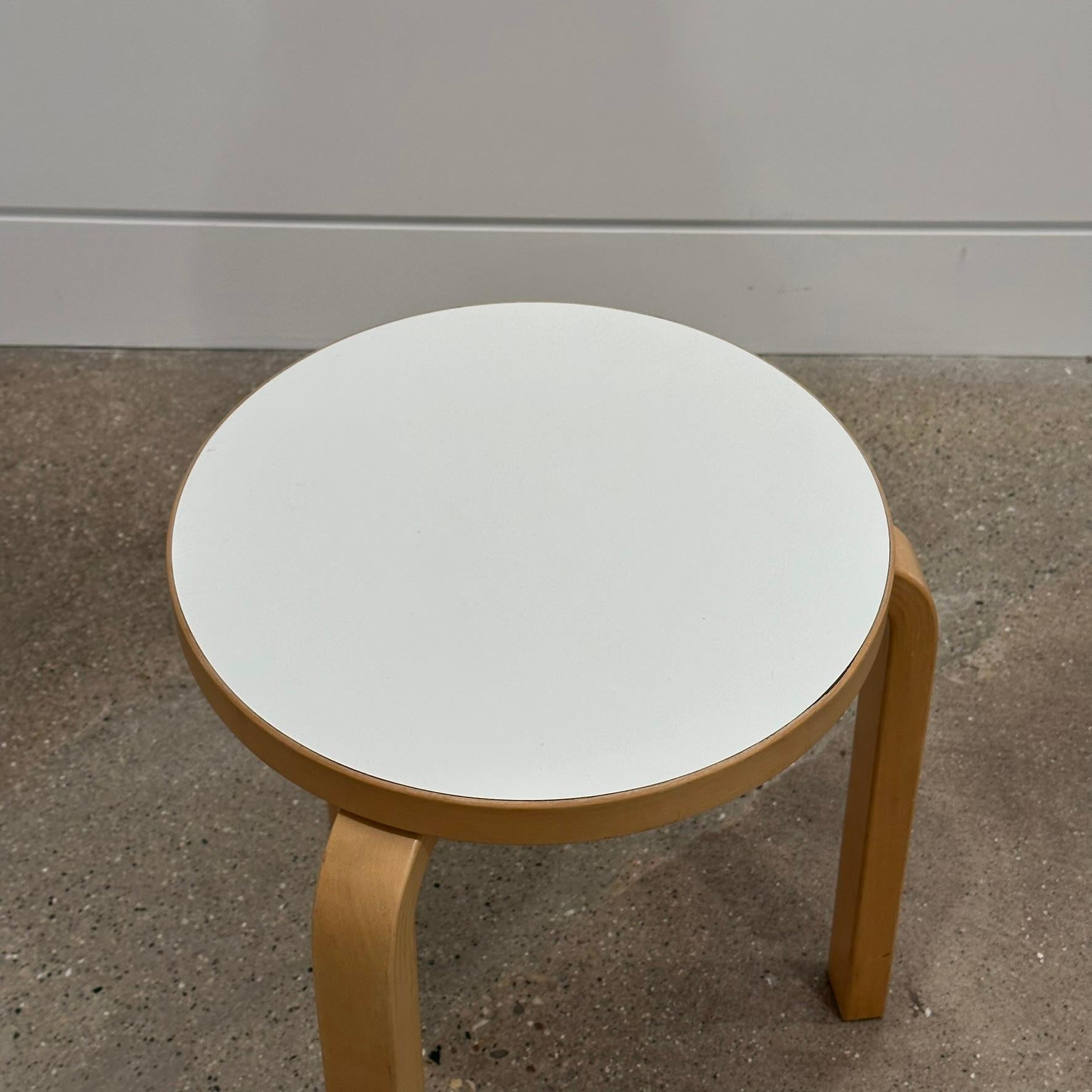 Finnish Alvar Aalto stool, model 60 for Artek, Finland