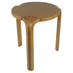 Alvar Aalto Stool X600 "Fan Leg" in Birch and Oak, Artek, 1950s