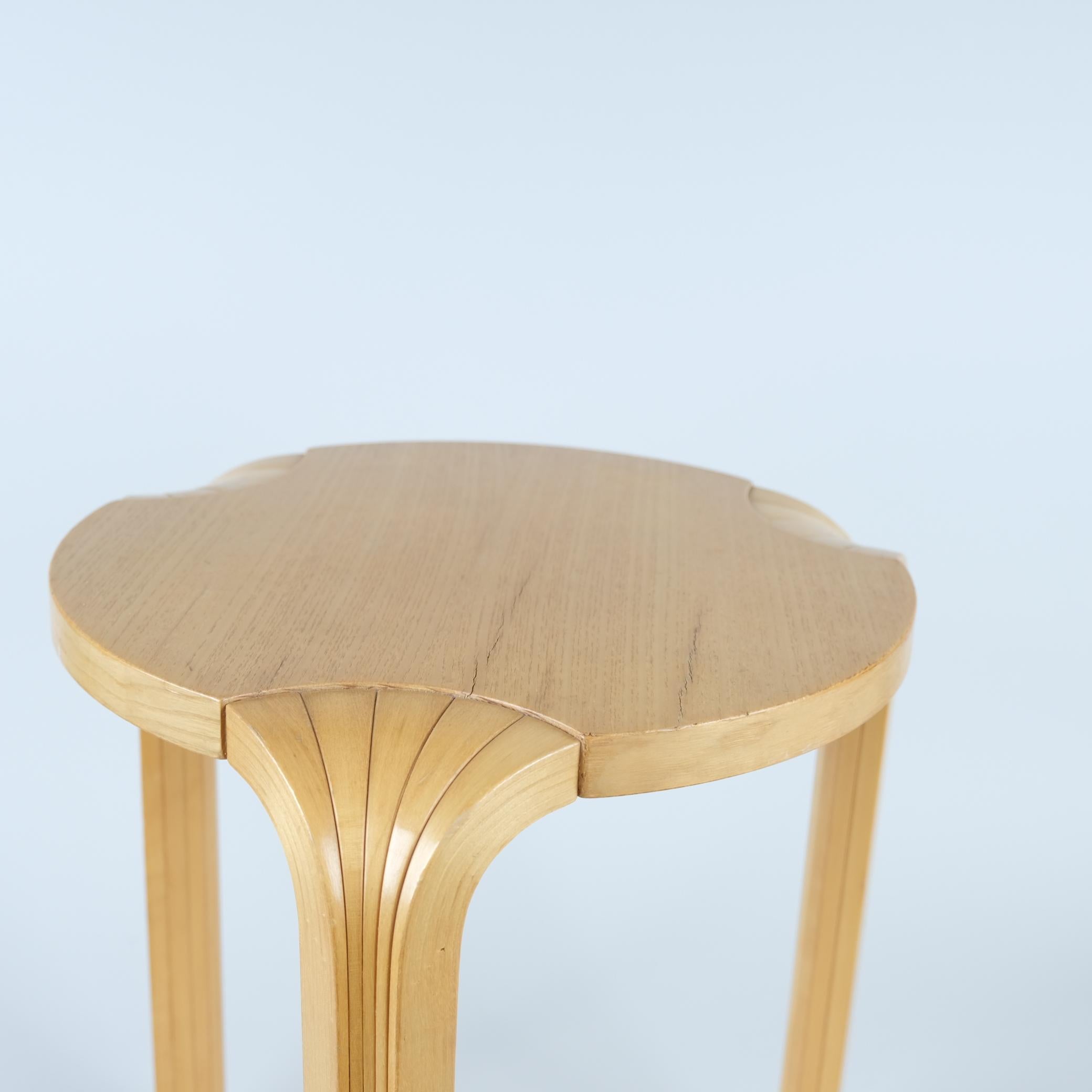 Mid-20th Century Alvar Aalto Stool X600 X-leg or 
