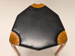 Alvar Aalto Stool X602 by Artek in 1950s