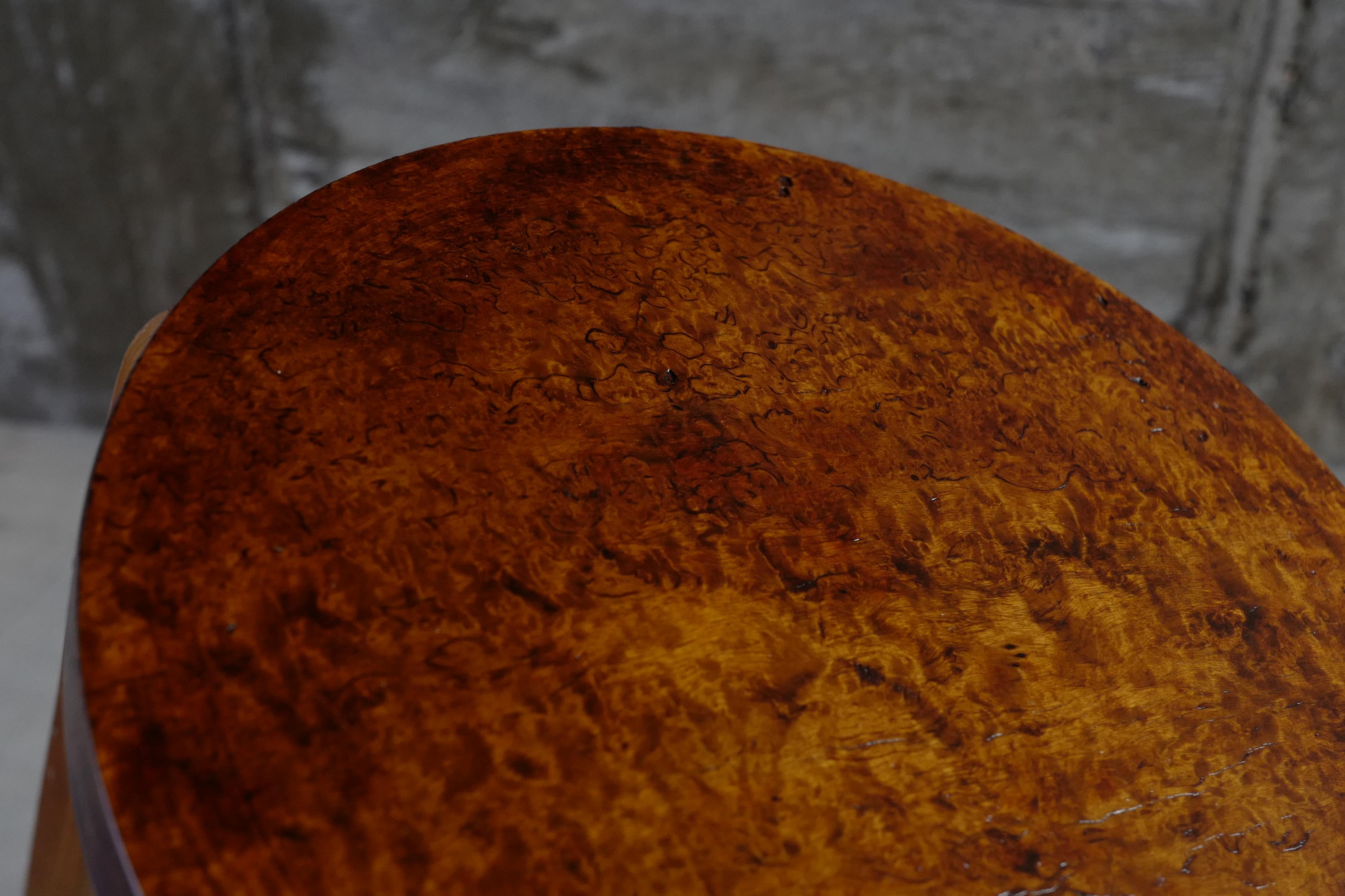 alvar aalto stool60 finmar 30's Karelian birch 9