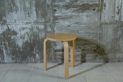 alvar aalto stool60 natural 1960's