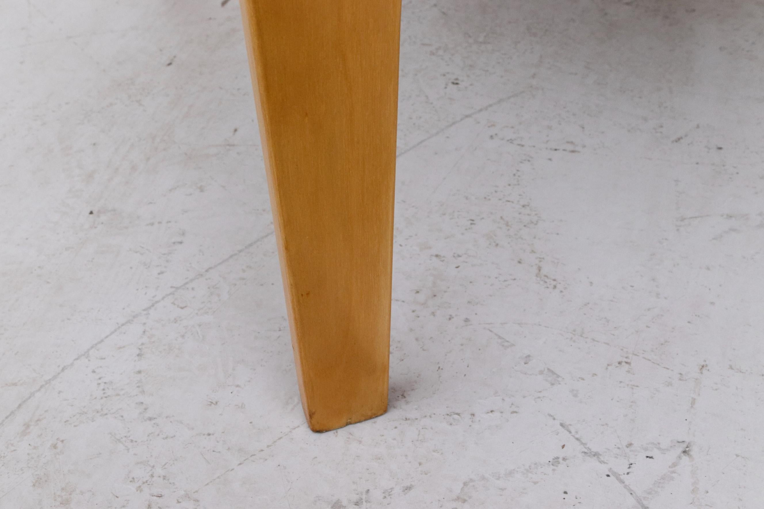 Loungesessel im Alvar Aalto-Stil von Cees Braakman für Pastoe aus natürlichem Segeltuch im Angebot 11