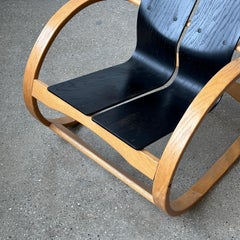 Alvar Aalto Style Rocking Chair