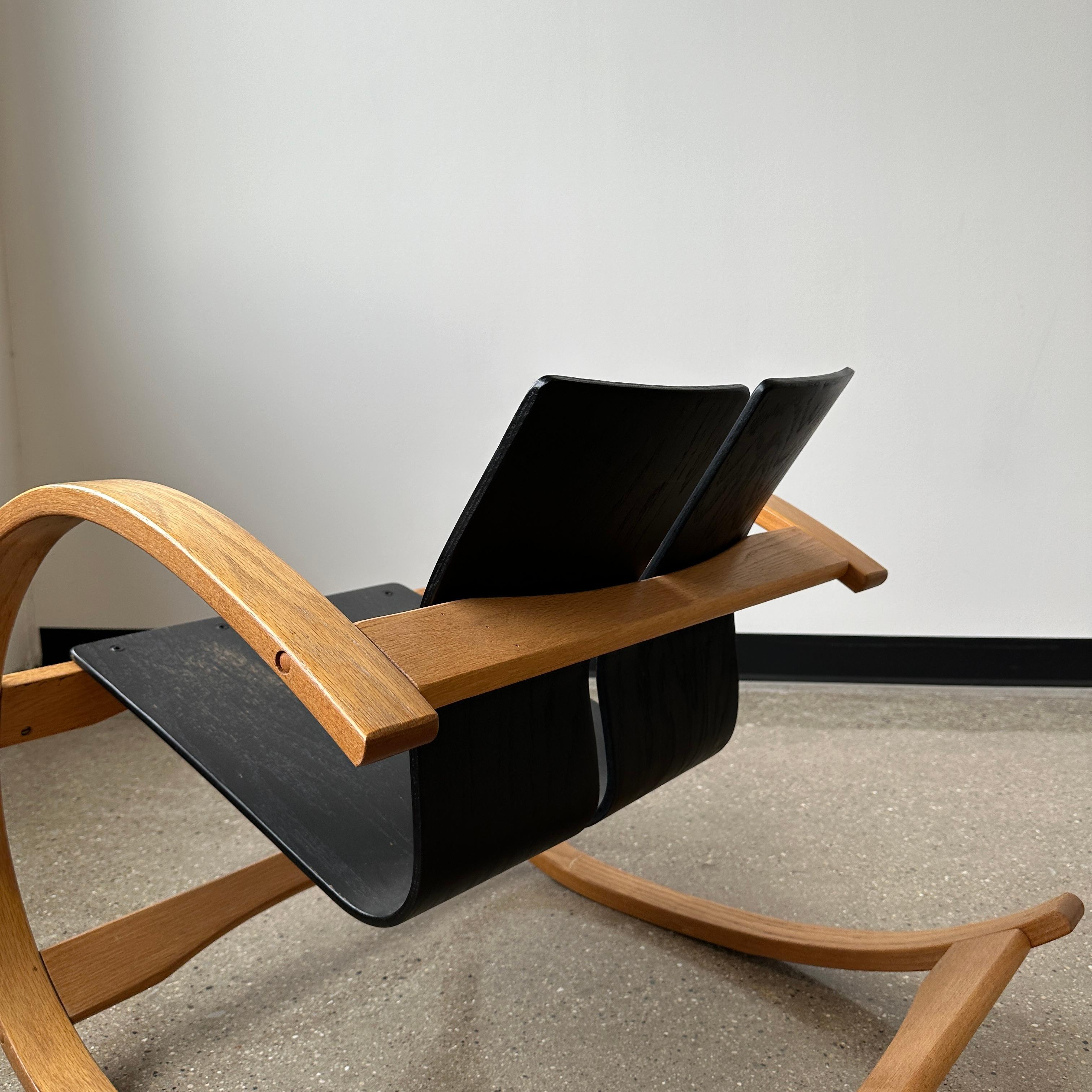 Inconnu Chaise à bascule Alvar Aalto+Aalto en vente