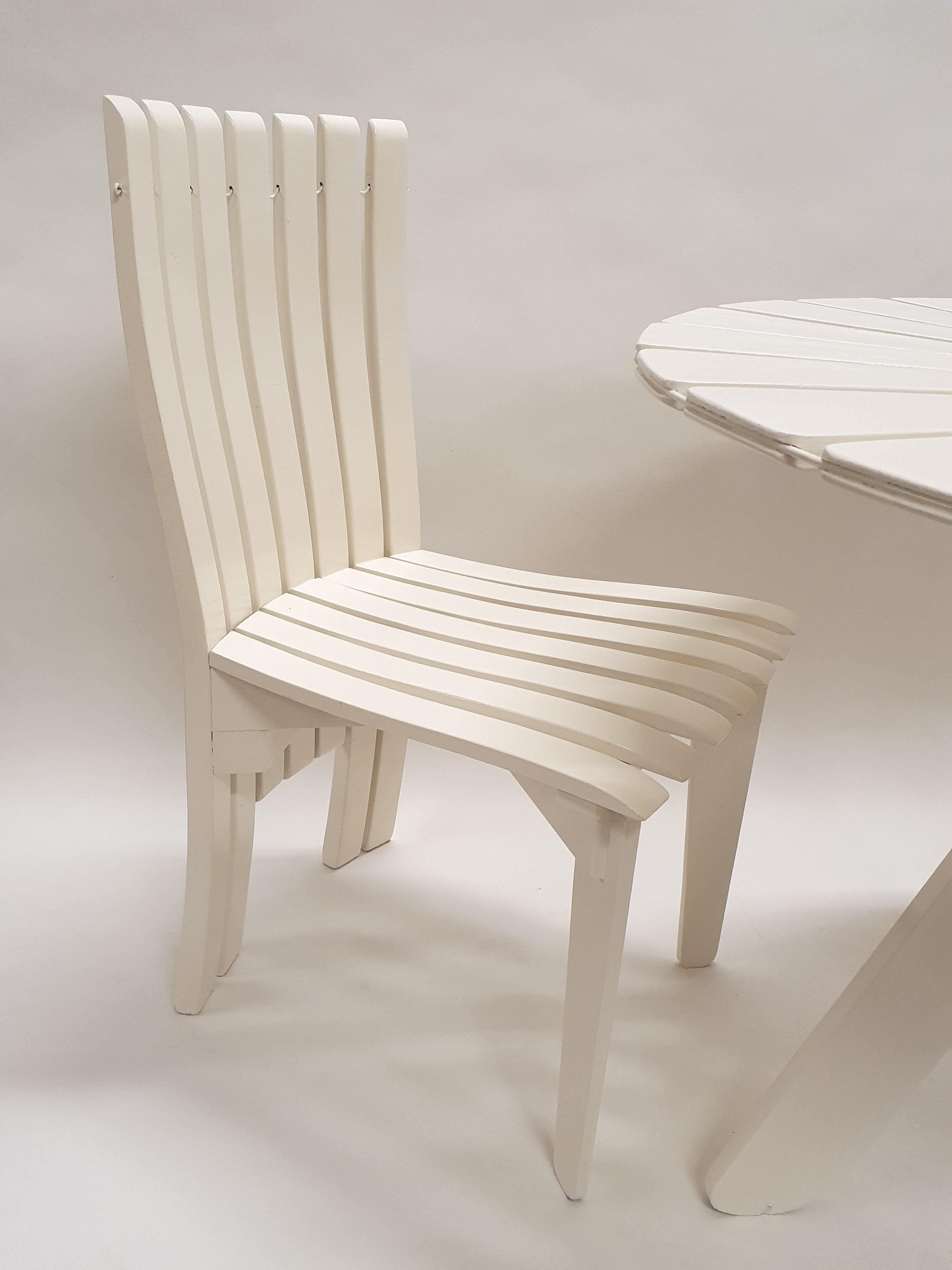 Table et chaises Sun-Series d'Alvar Aalto+Aalto, années 1950 en vente 2