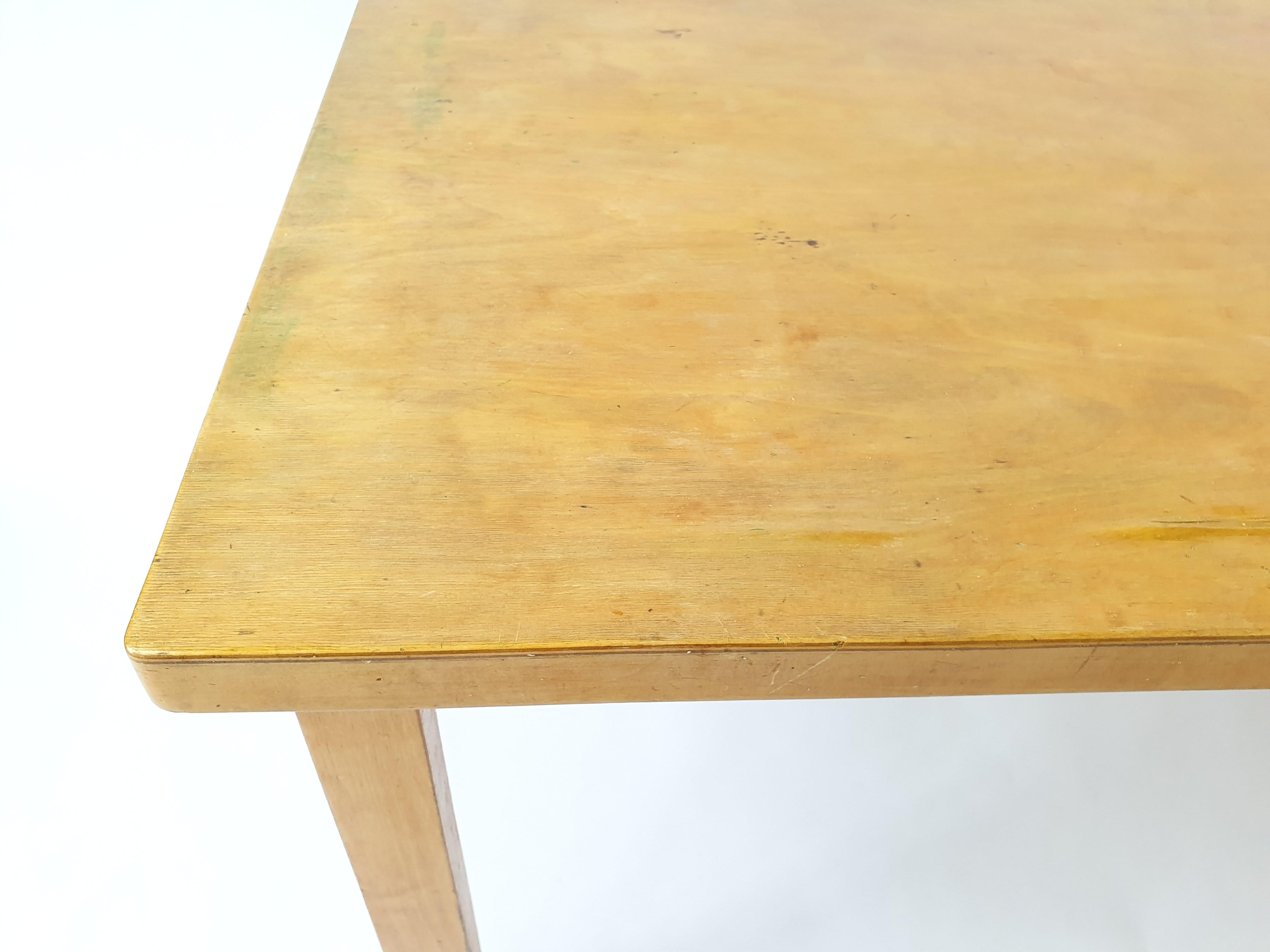Alvar Aalto Table 1940s by Artek For Sale 3