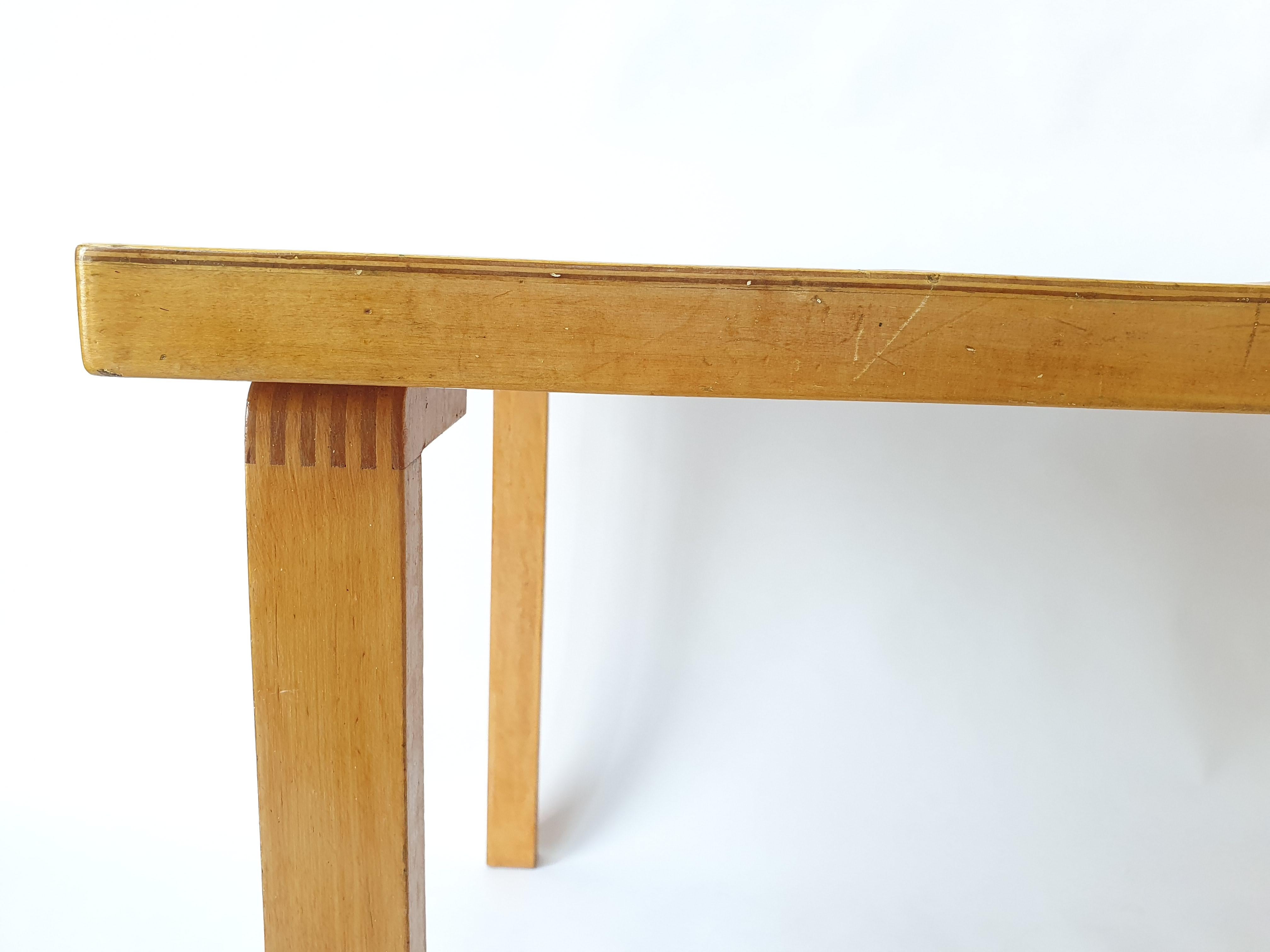 Mid-20th Century Alvar Aalto Table 1940s by Artek For Sale