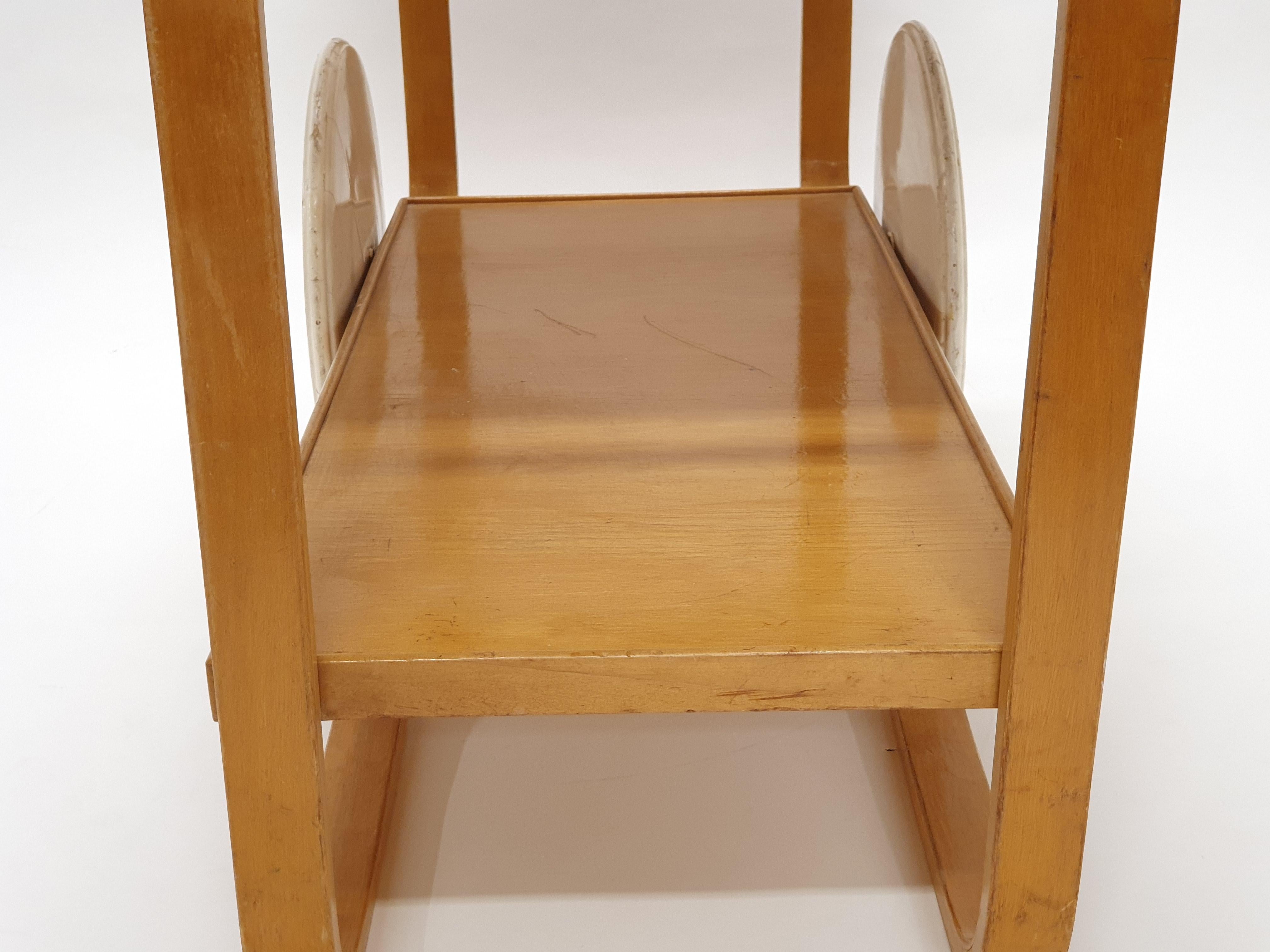 Alvar Aalto Tea Trolley 901 by Artek 1940s For Sale 8