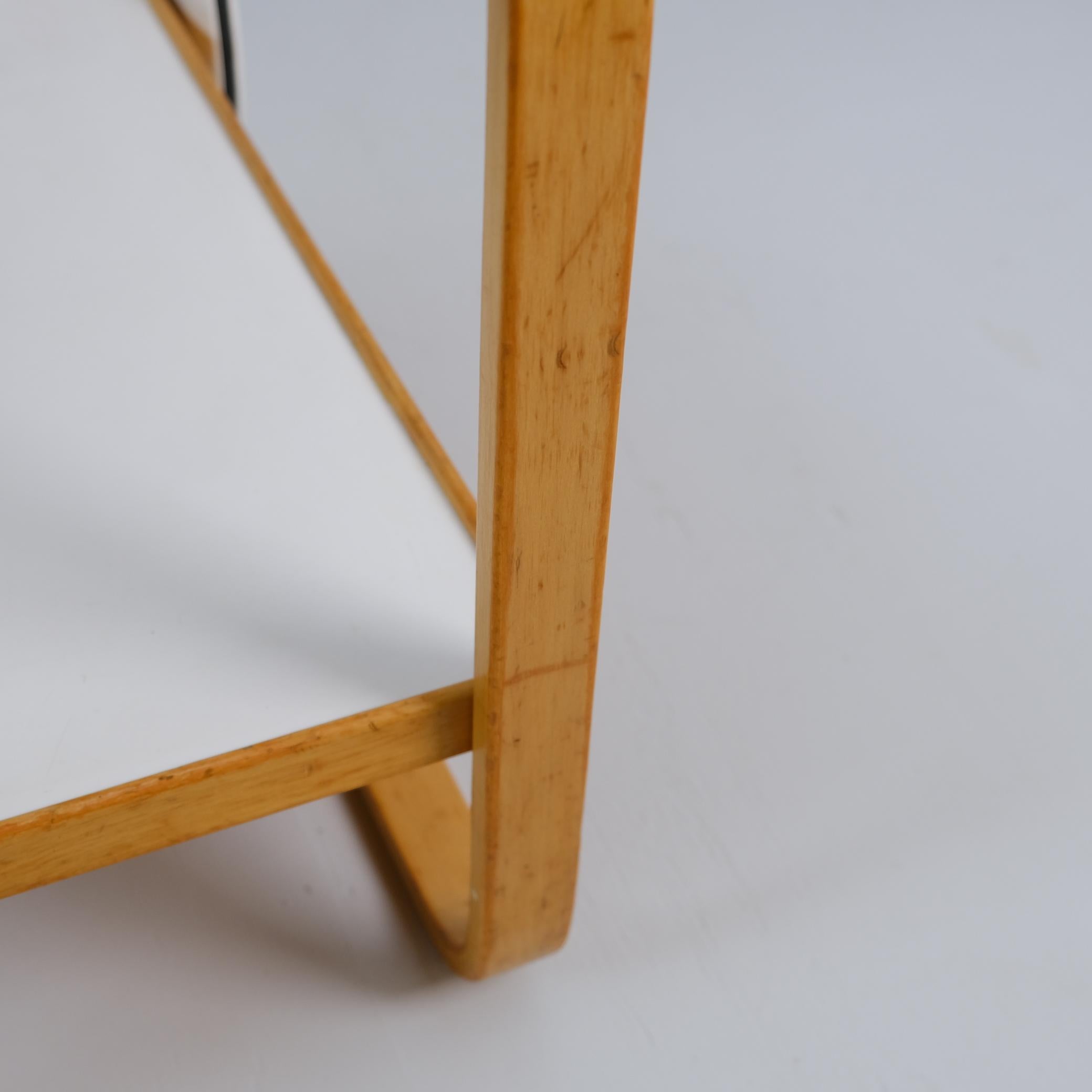 Carrito de té Alvar Aalto Modelo 901 en blanco y abedul para Artek, años 60 en venta 7