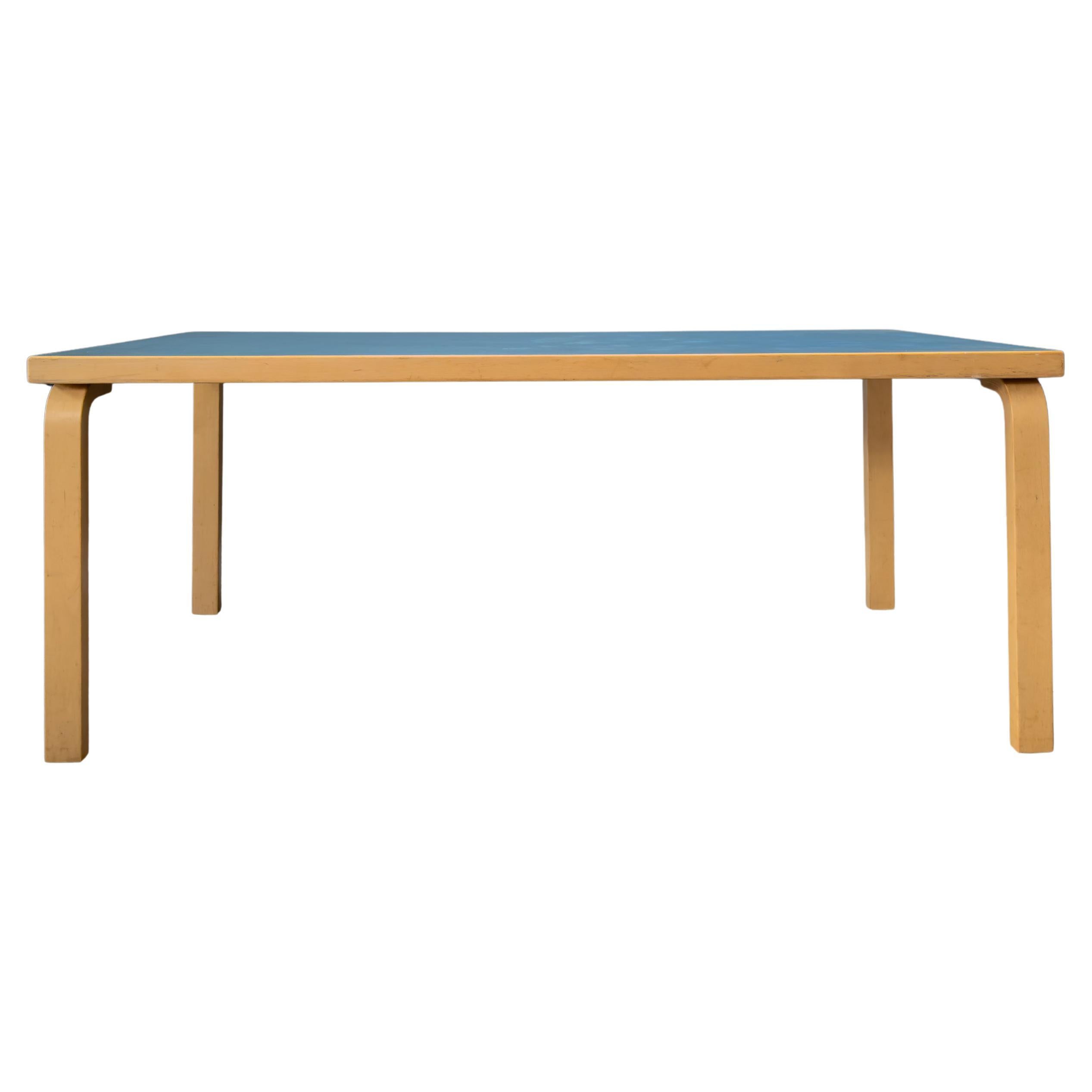 Alvar Aalto Teal Top Table 83