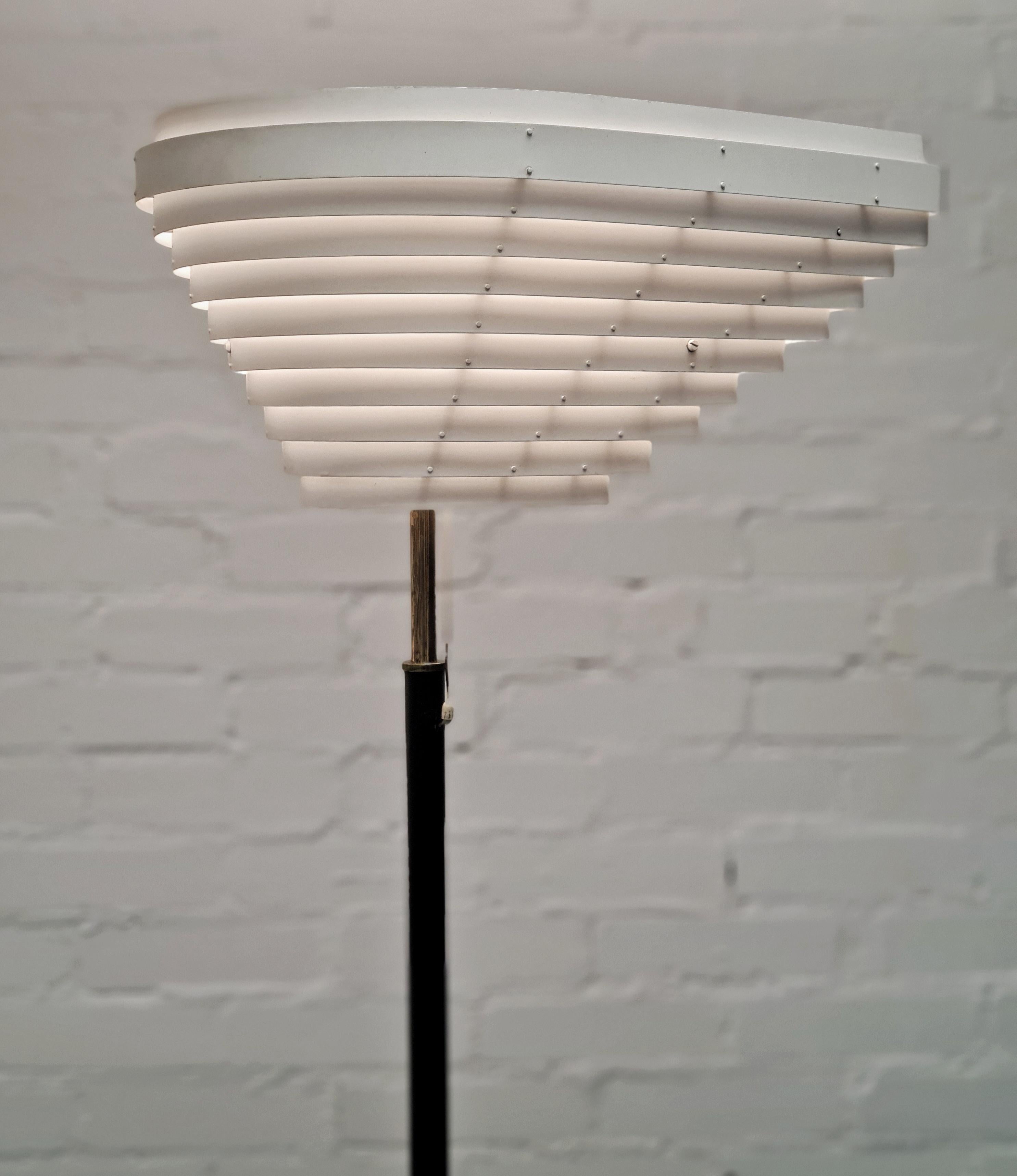 Finnish Alvar Aalto`the Angel Wing`Floor Lamp A805