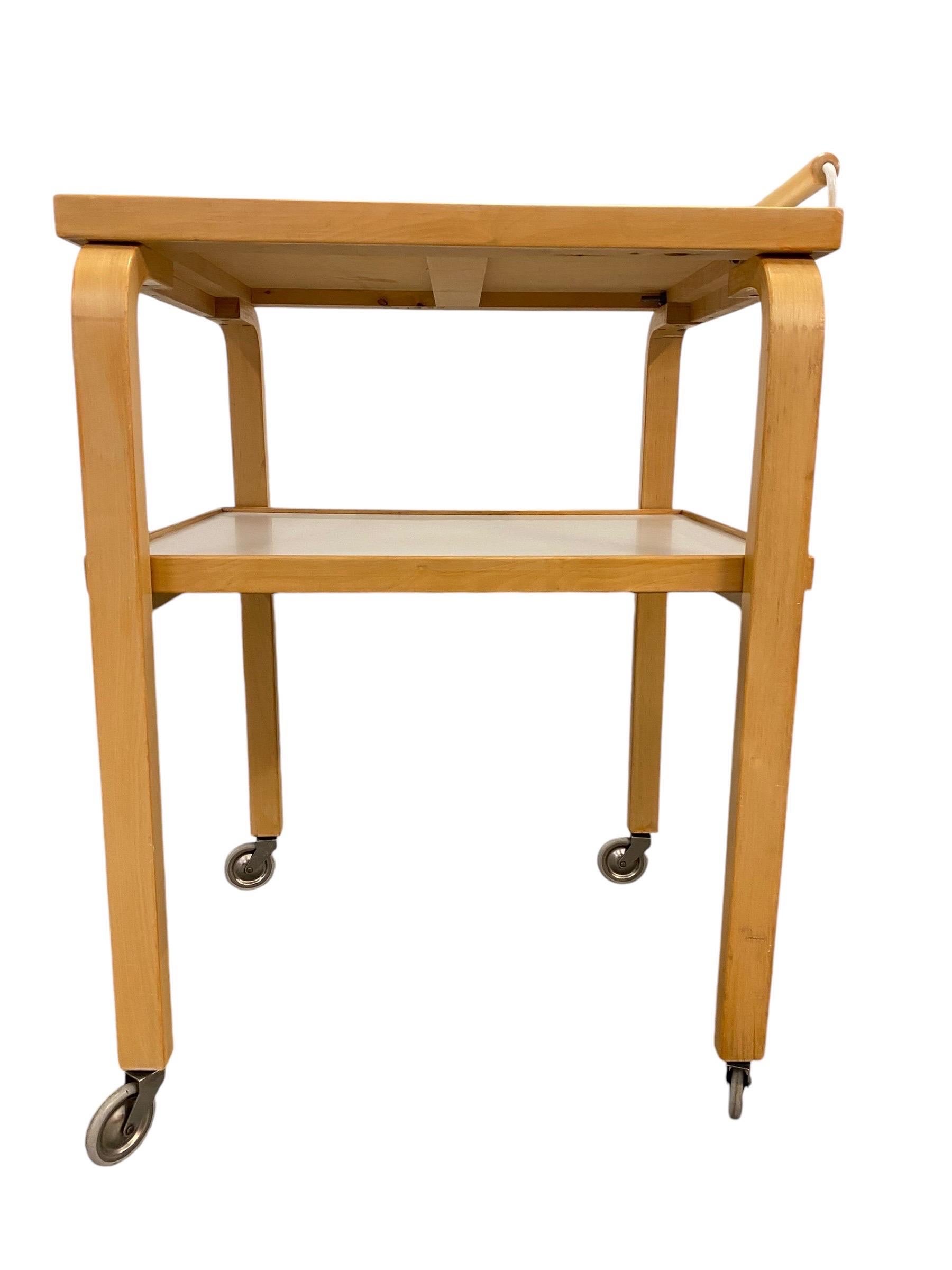 Alvar Aalto Trolley Model 99, Artek 1960s In Good Condition For Sale In Helsinki, FI