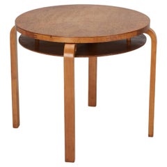 Alvar Aalto Two Tier Karelian Birch Table Model a71, Finmar, 1st Production 1933
