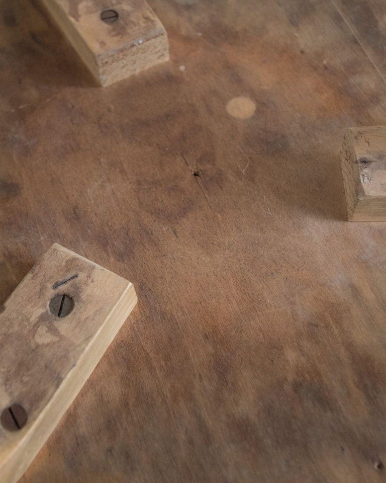 Alvar Aalto Vintage Tripod Stool Model 60 Two Tone Birch For Sale