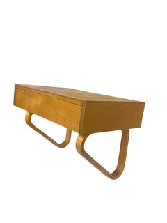 Alvar Aalto Wall Shelf Model 114B, 1950s for Artek