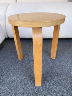 Alvar Aalto Wood Birch Stool 60, Finland, 1930s