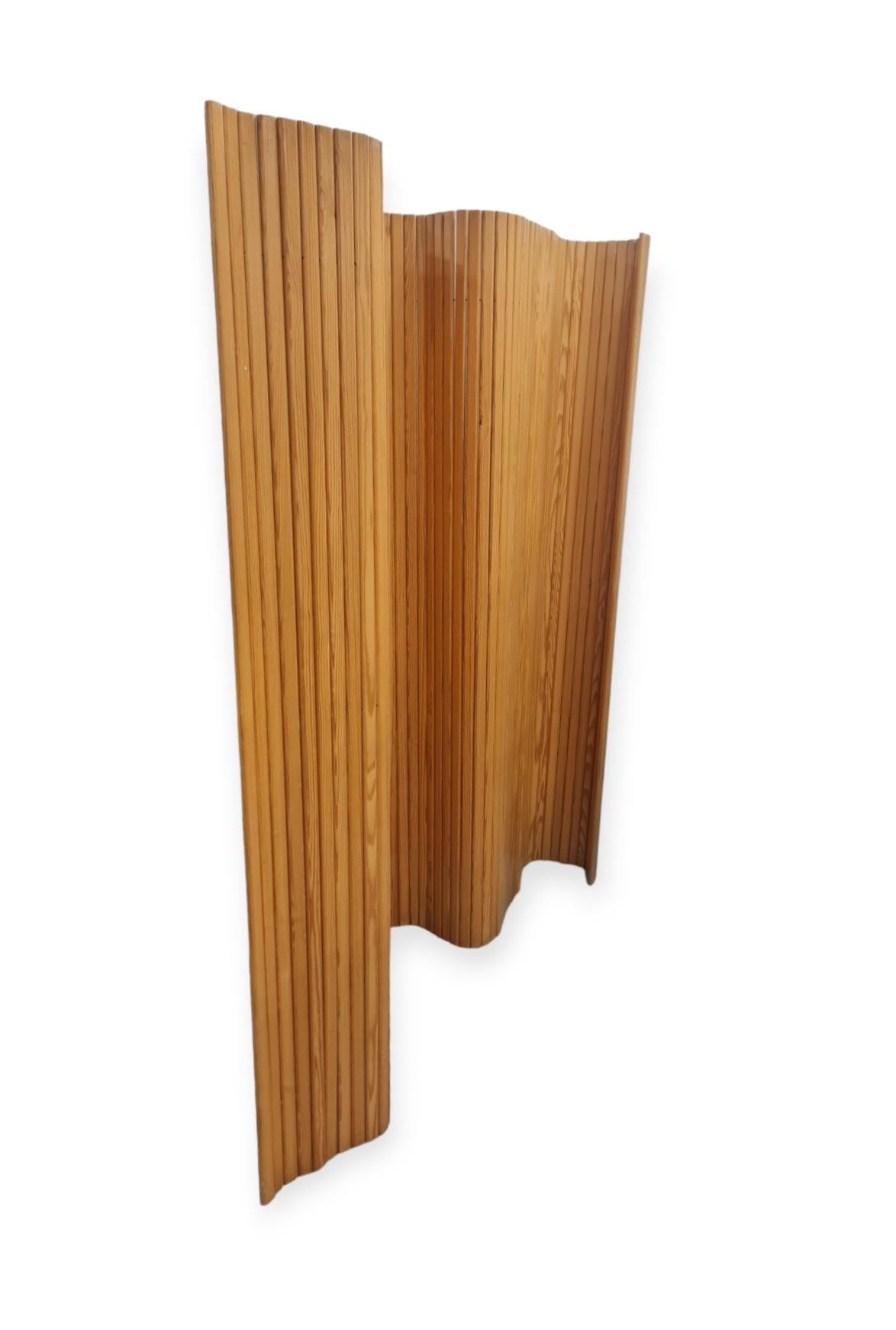 Alvar Aalto, Wooden Room Divider, Late 1960s, Artek For Sale 4