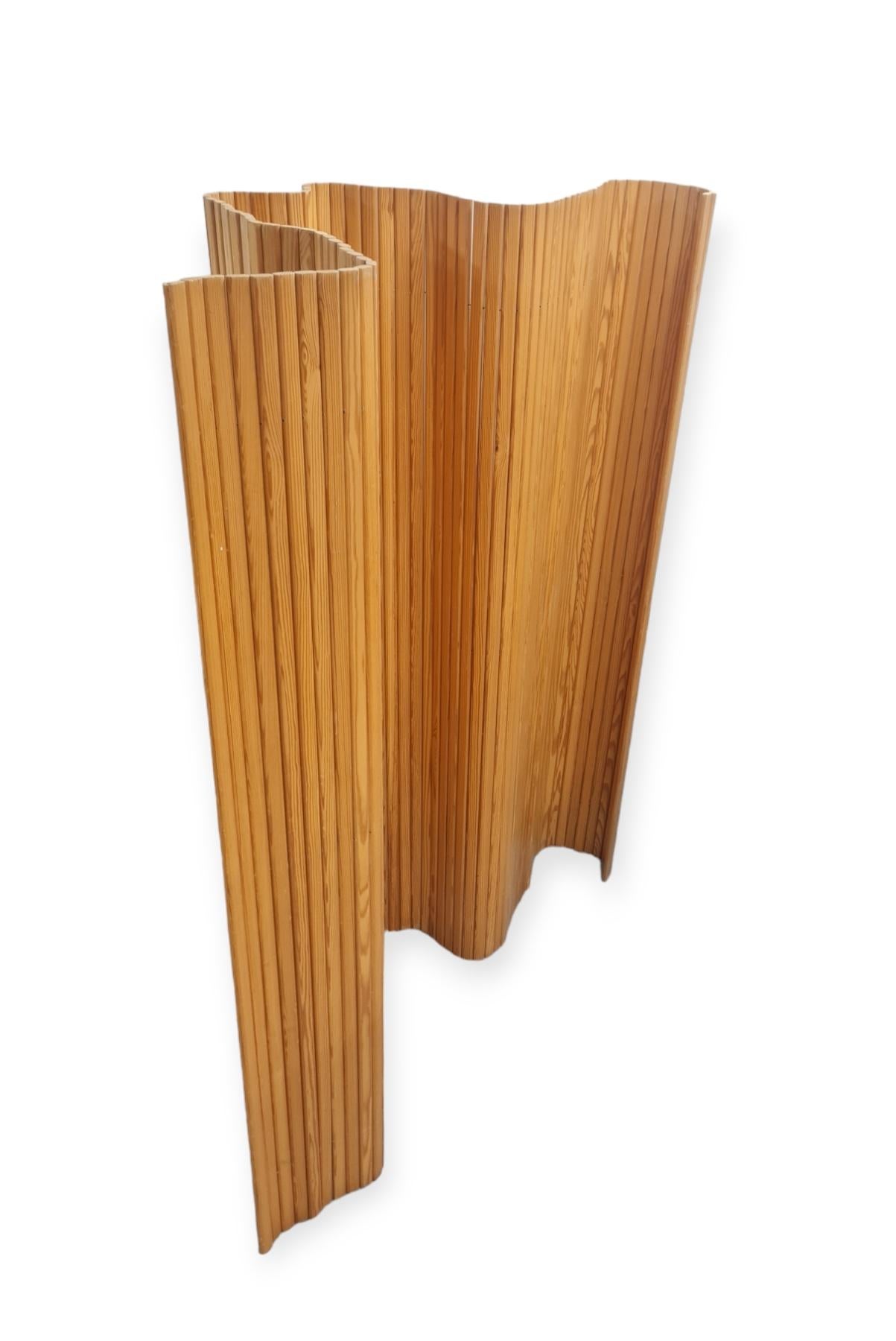 Alvar Aalto, séparation de pièce en bois, fin des années 1960, Artek en vente 2