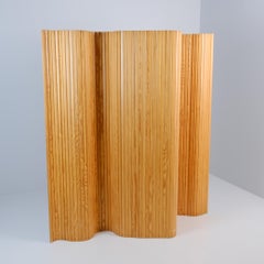 Alvar Aalto, Wooden Room Divider, Screen 100 in Pine, Artek 1960s