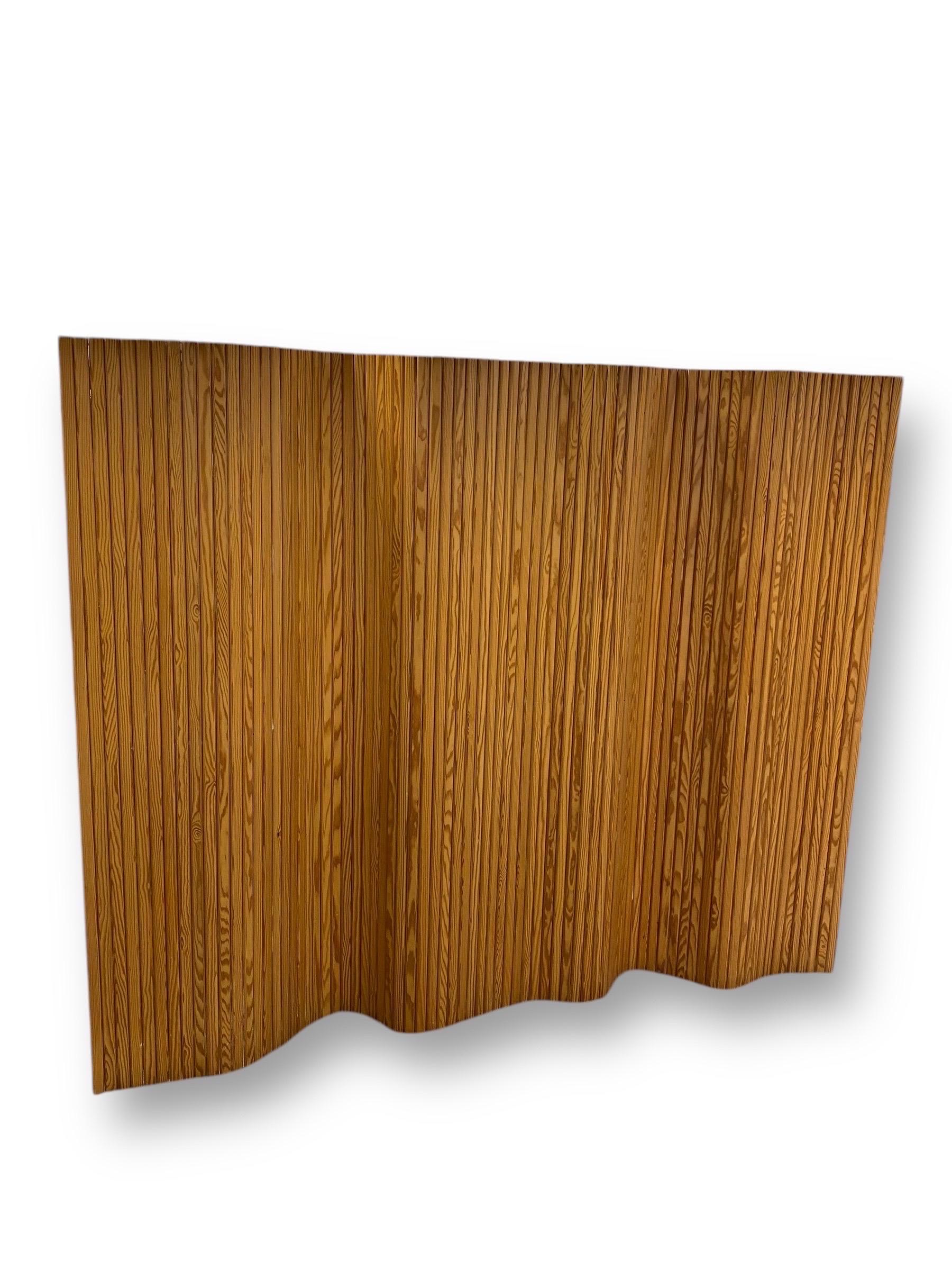 Finlandese Alvar Aalto, Divisorio in legno per ambienti, schermo 100 in pino, Artek 1960 in vendita