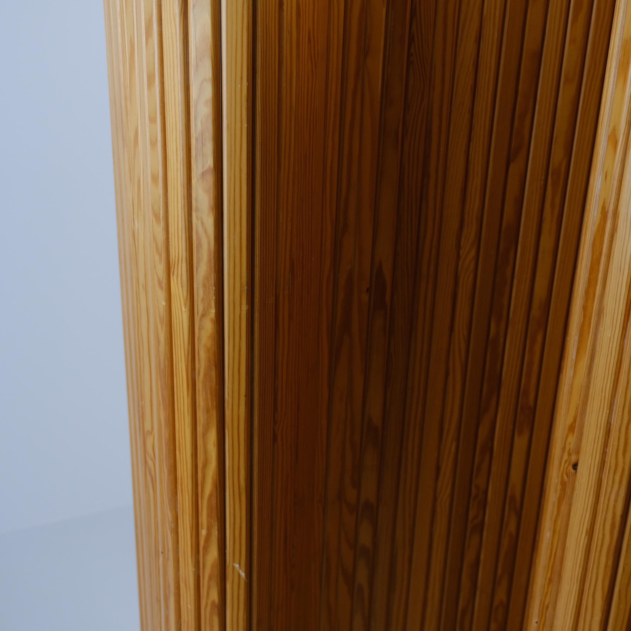 Alvar Aalto, Holz-Raumteiler, Paravent 100 aus Kiefernholz, Artek 1960er Jahre (Mitte des 20. Jahrhunderts) im Angebot