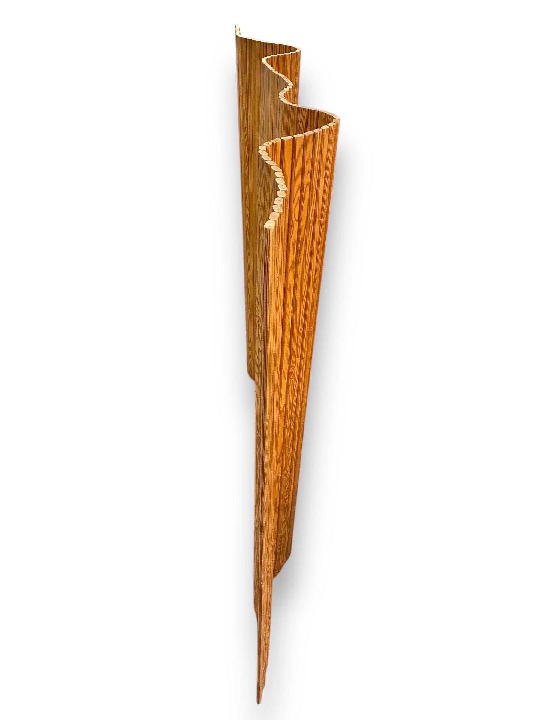 Pino Alvar Aalto, Divisorio in legno per ambienti, schermo 100 in pino, Artek 1960 in vendita