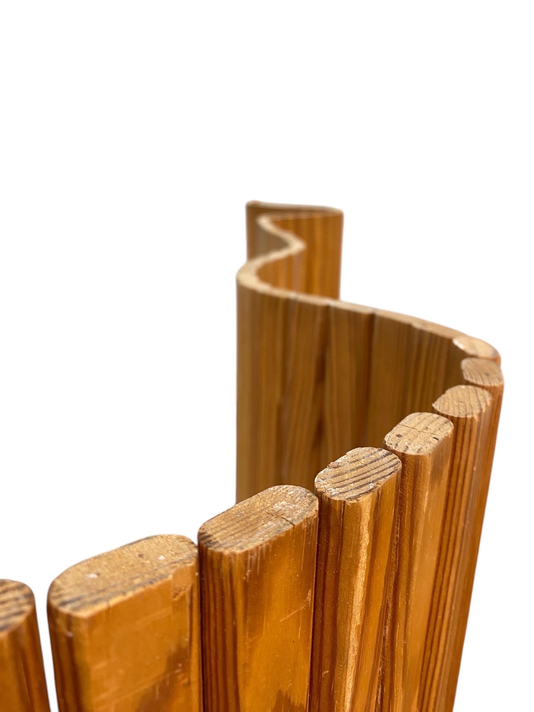 Alvar Aalto, Divisorio in legno per ambienti, schermo 100 in pino, Artek 1960 in vendita 1