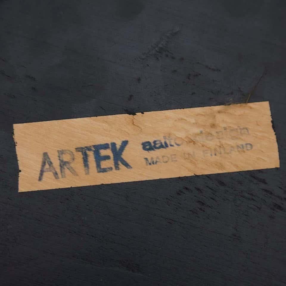 Mid-20th Century Alvar Aalto X602 Stool for Artek, circa 1950 For Sale