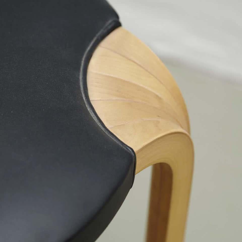 Alvar Aalto X602 Stool for Artek, circa 1950 For Sale 2