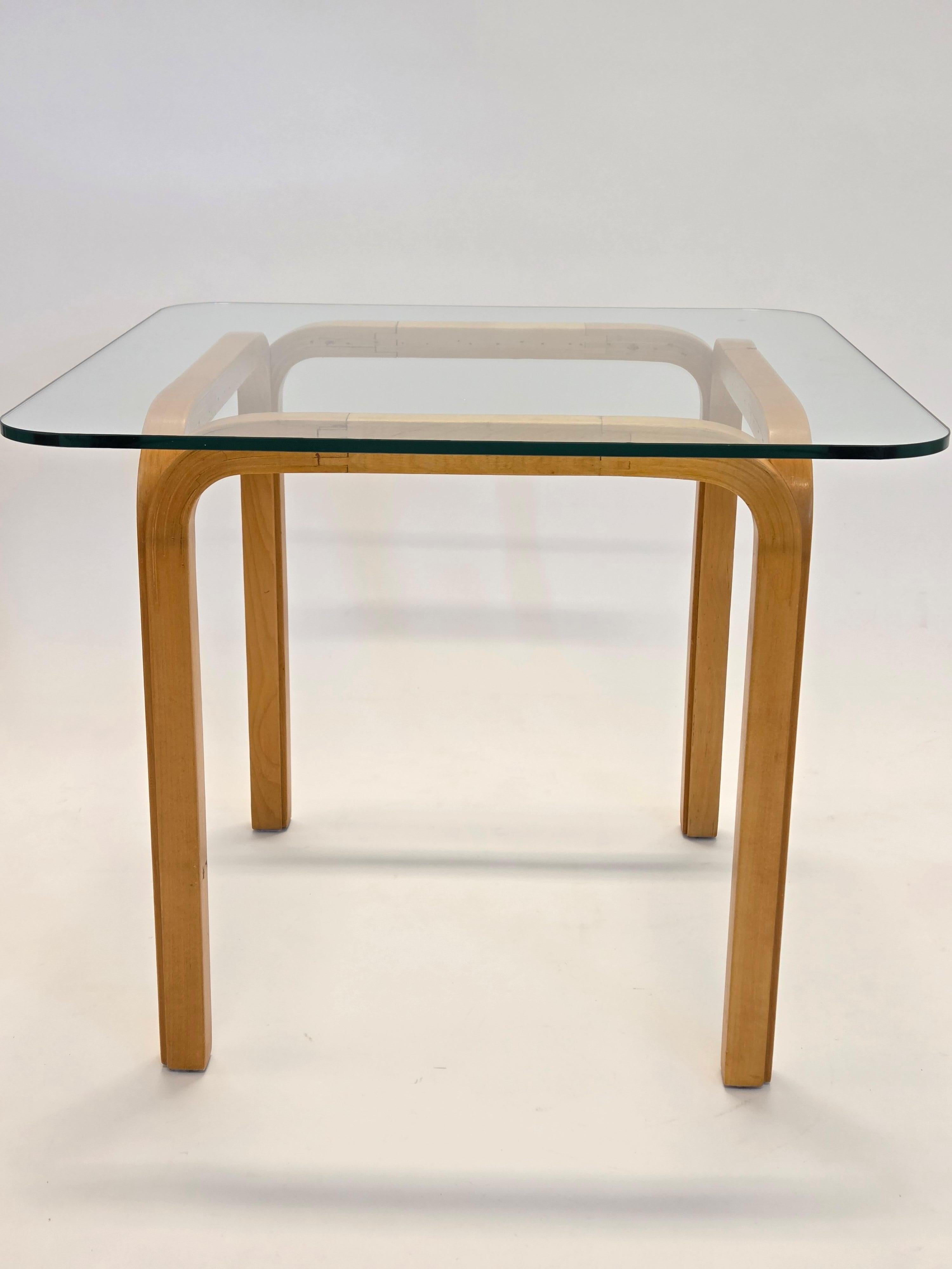 Scandinavian Modern Alvar Aalto Y805C Table by Artek 1950s For Sale