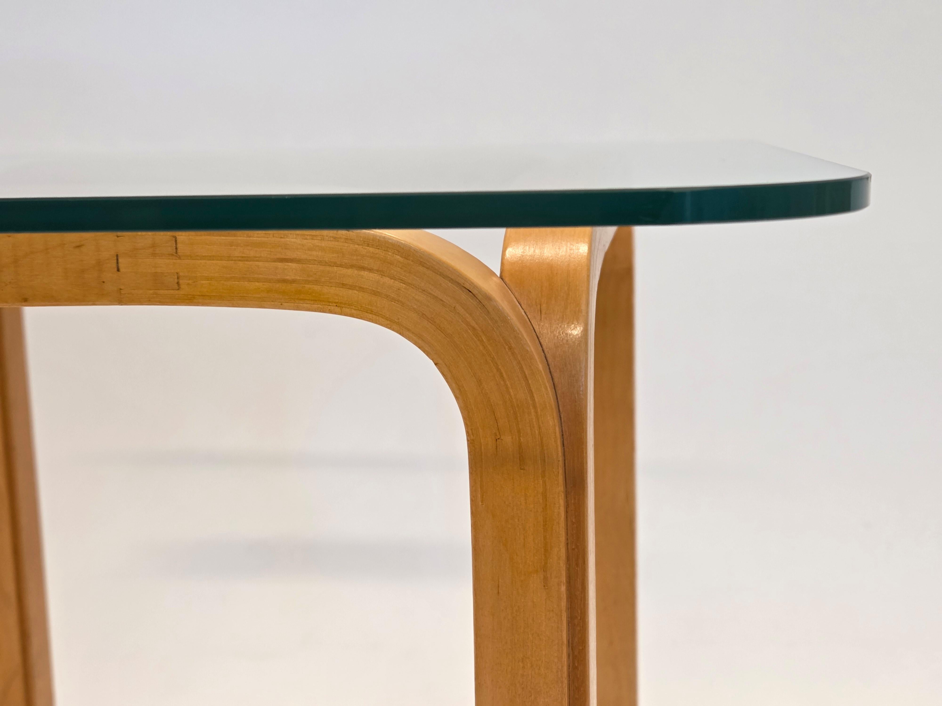 Finnish Alvar Aalto Y805C Table by Artek 1950s For Sale