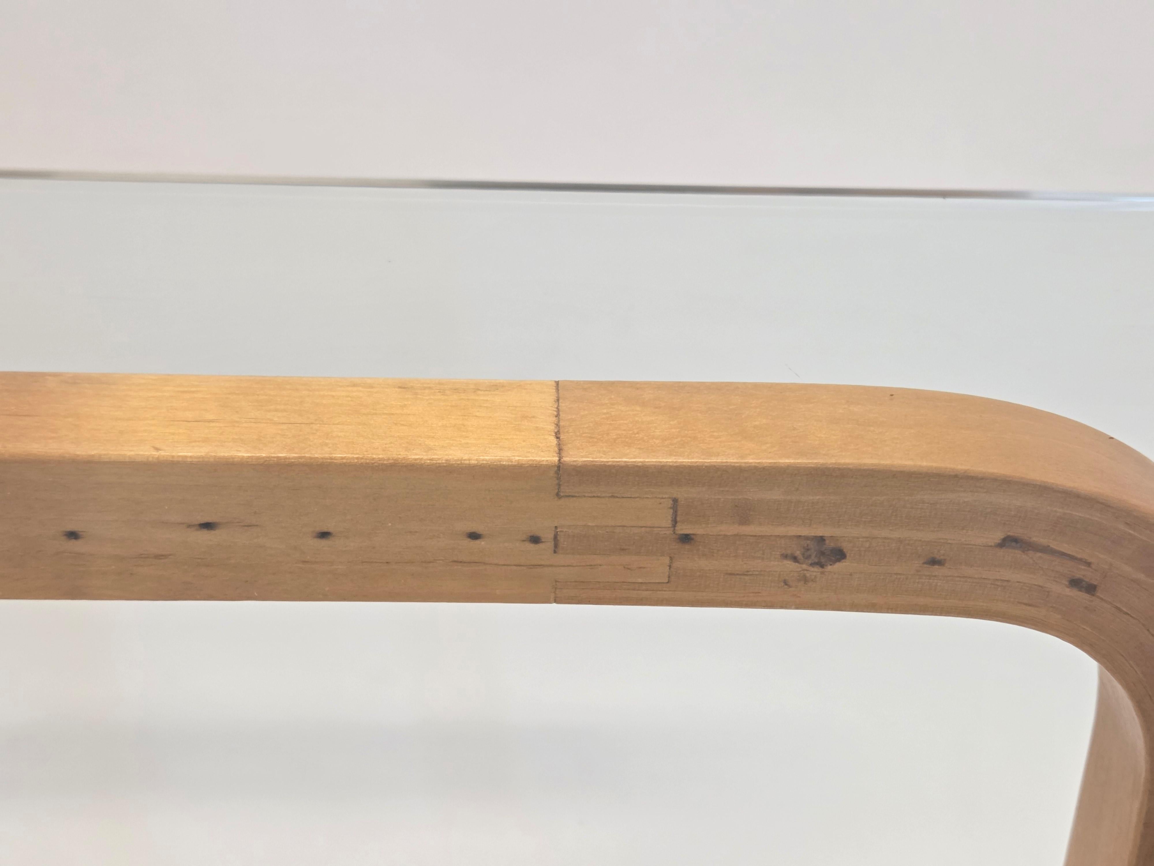 Birch Alvar Aalto Y805C Table by Artek 1950s For Sale