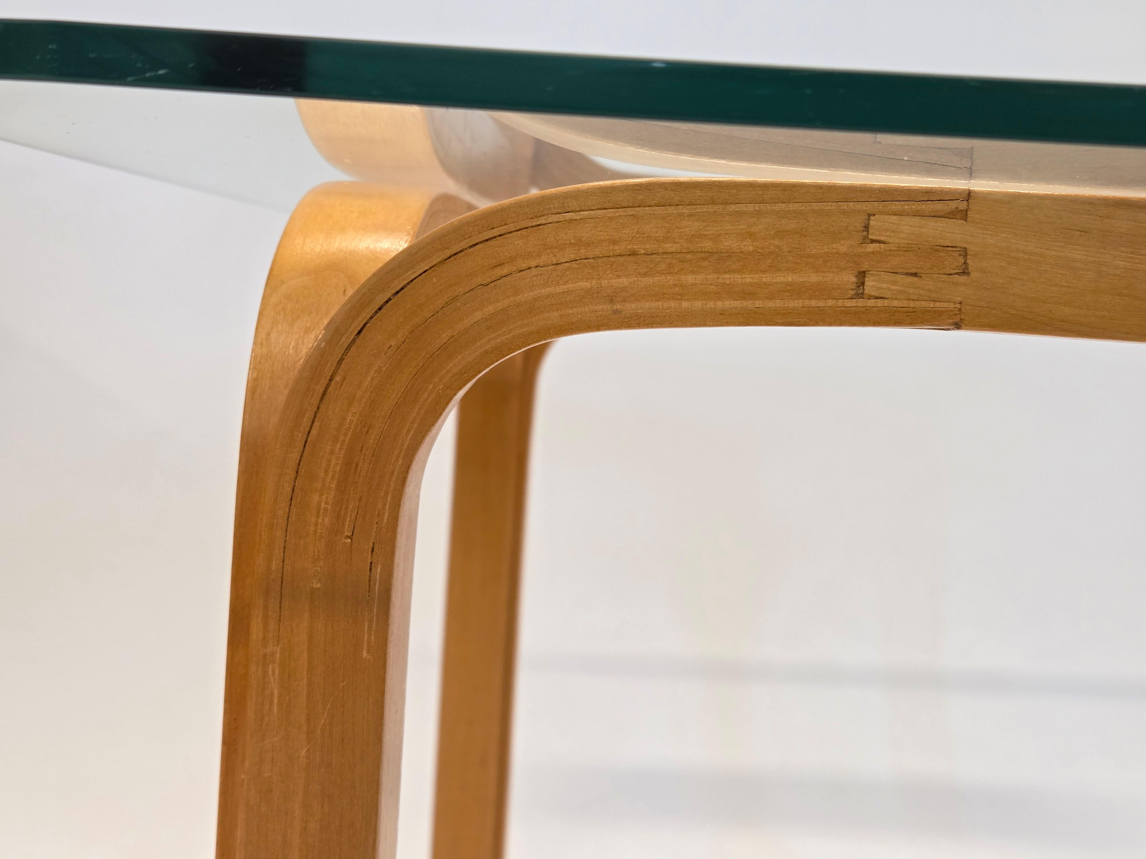 Alvar Aalto Y805C Table by Artek 1950s For Sale 2