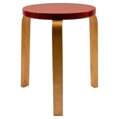 Used Alvar Aalto's iconic Stool 60, from Artek 1950s