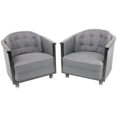 Alvar Andersson, Pair of Swedish 1930s Lounge Chairs